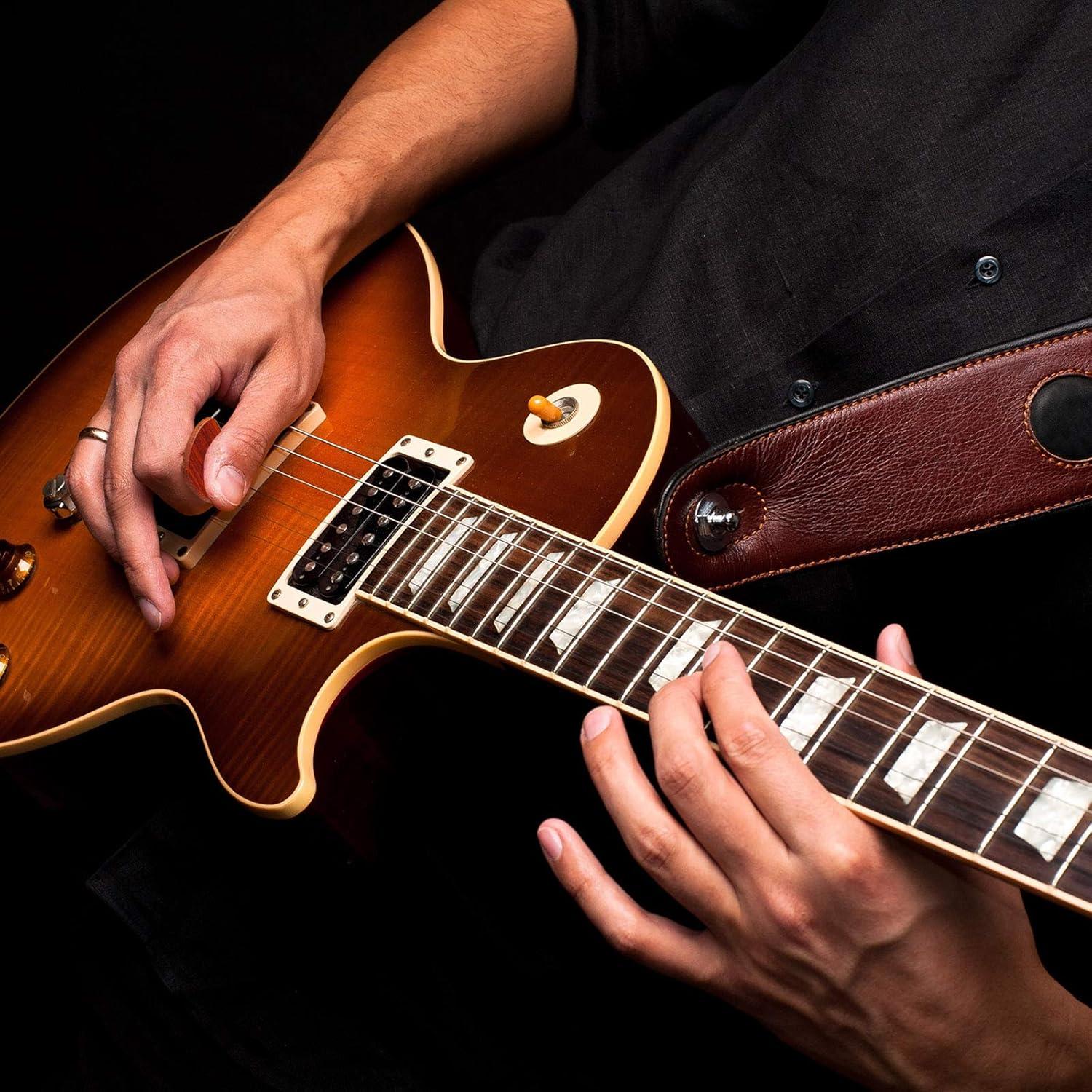 Set de 10 Púas de Guitarra de Madera Exótica Yeshone