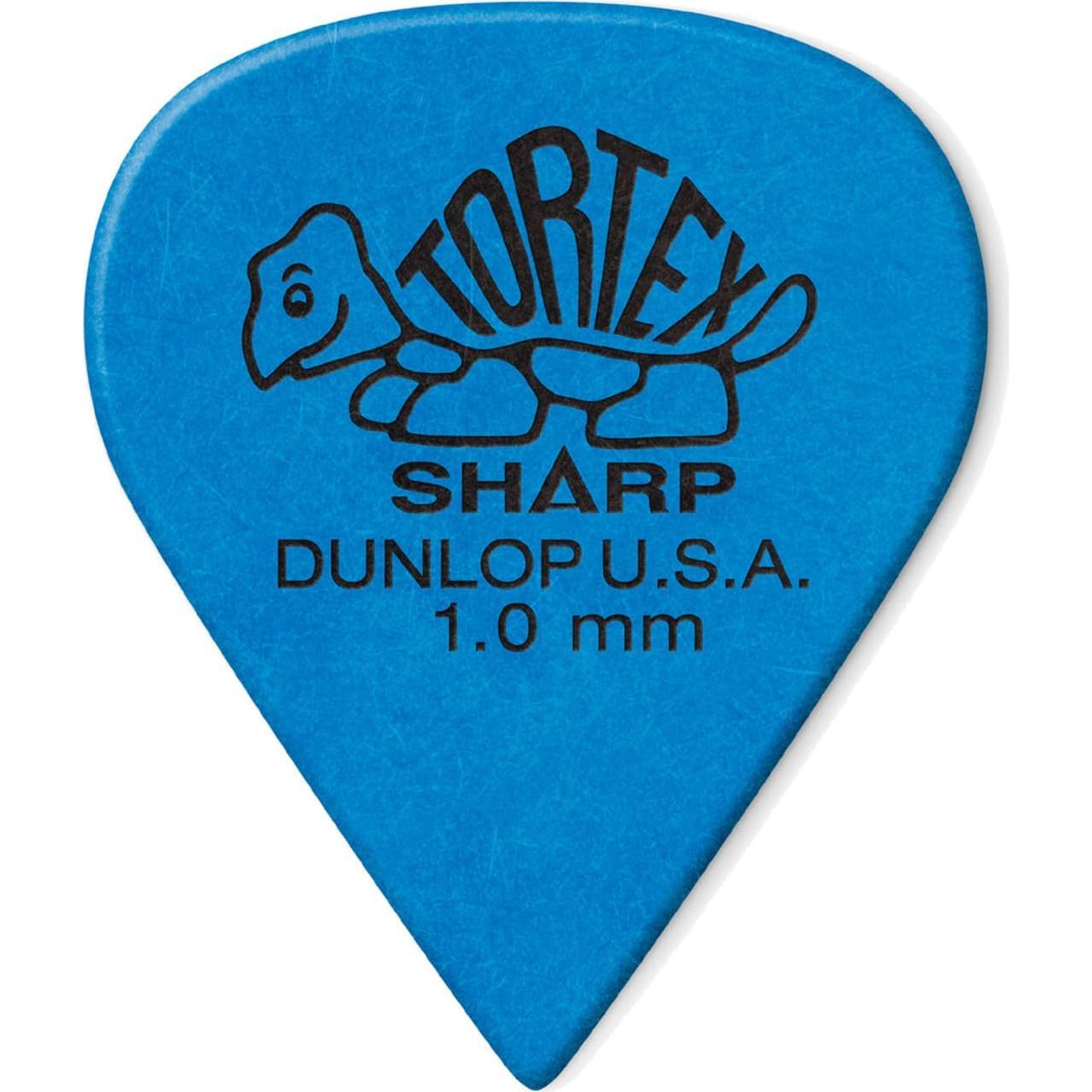 Púas de Guitarra Dunlop Tortex Sharp - Paquete de Variedad 12 Unidades