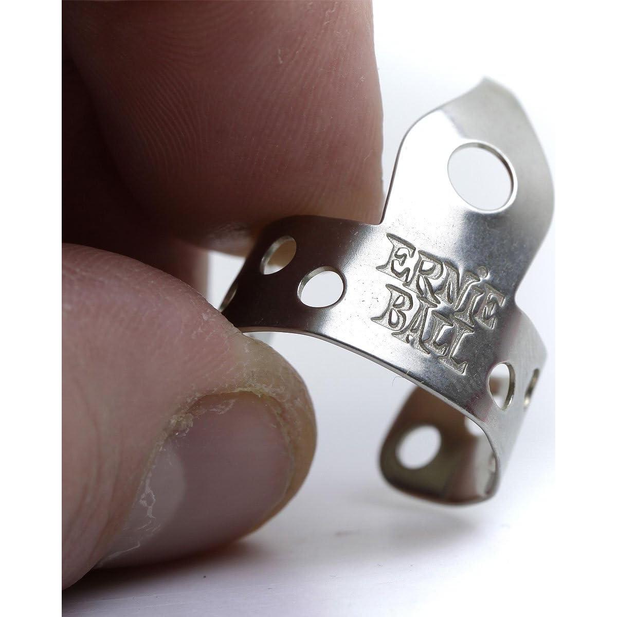 Puas de Dedo Ernie Ball P09220 Metal 24 Unidades 0.50mm