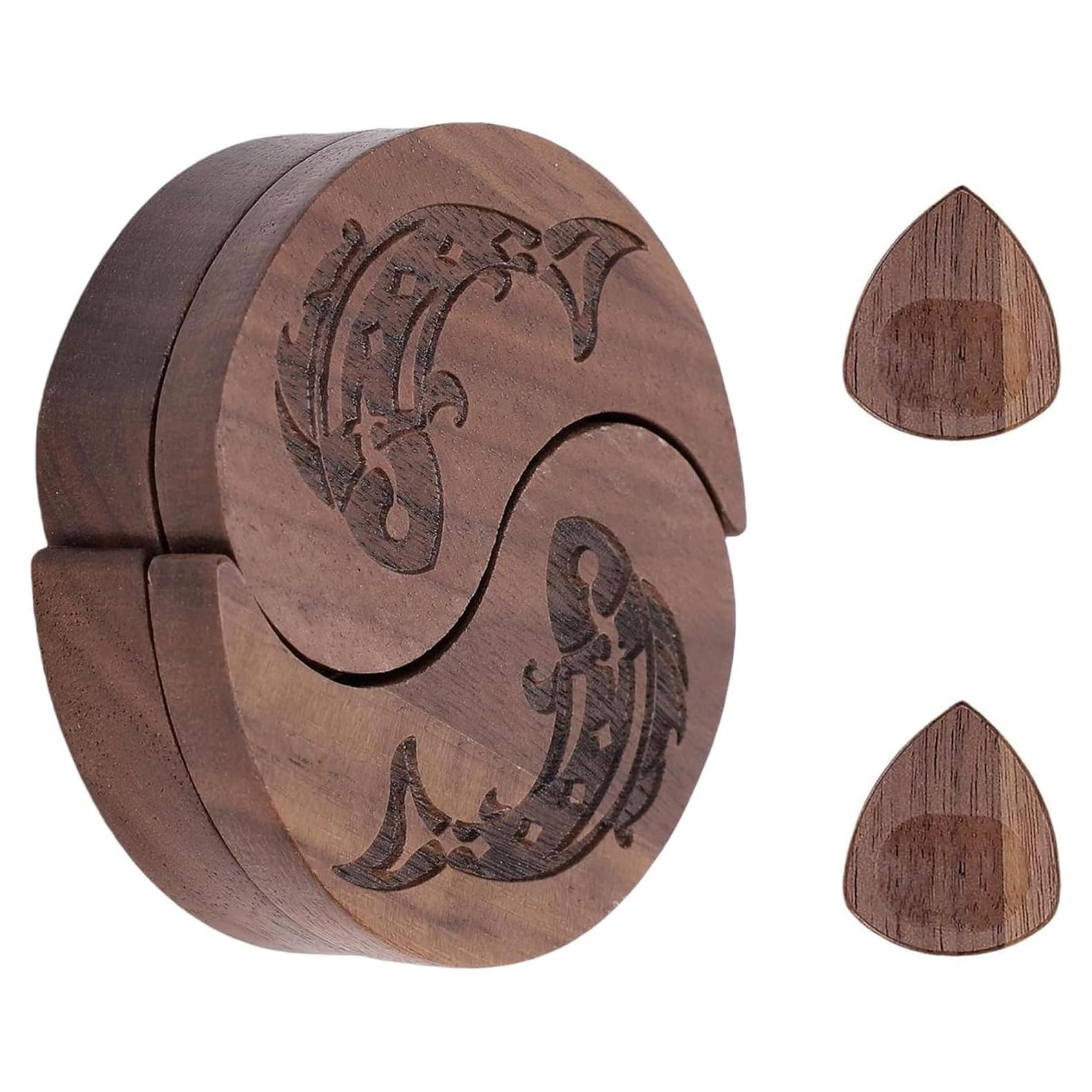 Caja de Almacenamiento para Púas de Guitarra Rockhouse Pez