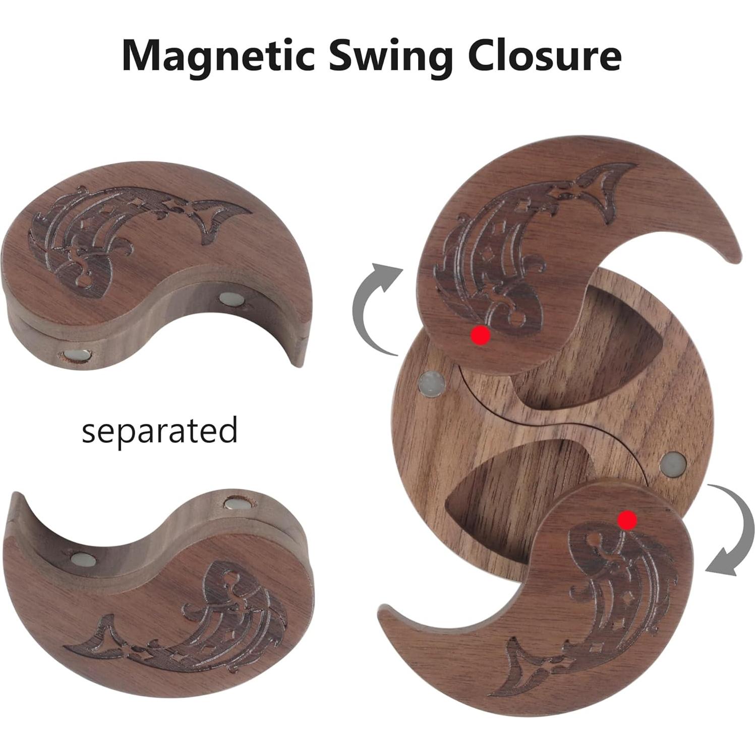 Caja de Almacenamiento para Púas de Guitarra Rockhouse Pez