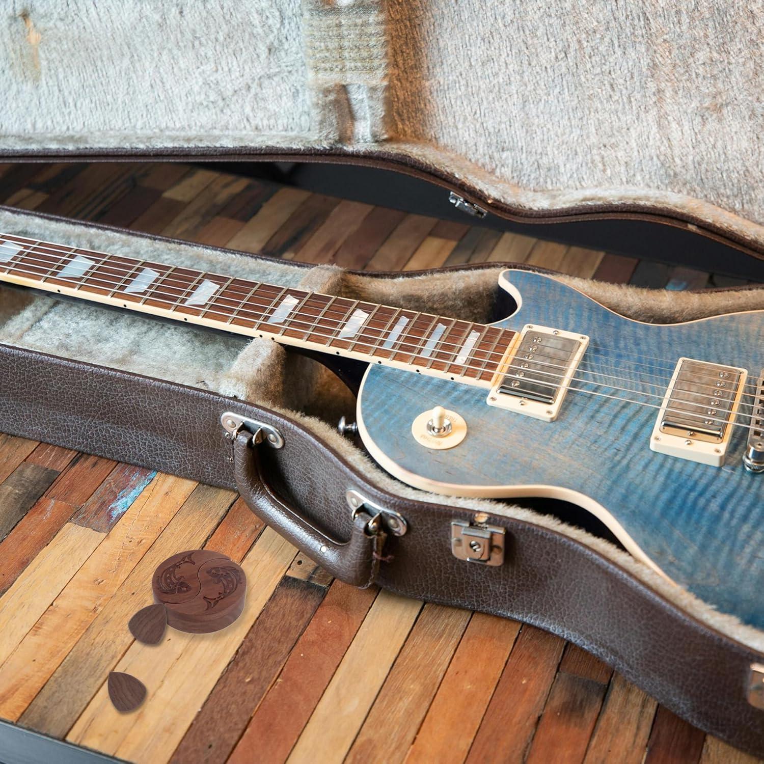 Caja de Almacenamiento para Púas de Guitarra Rockhouse Pez