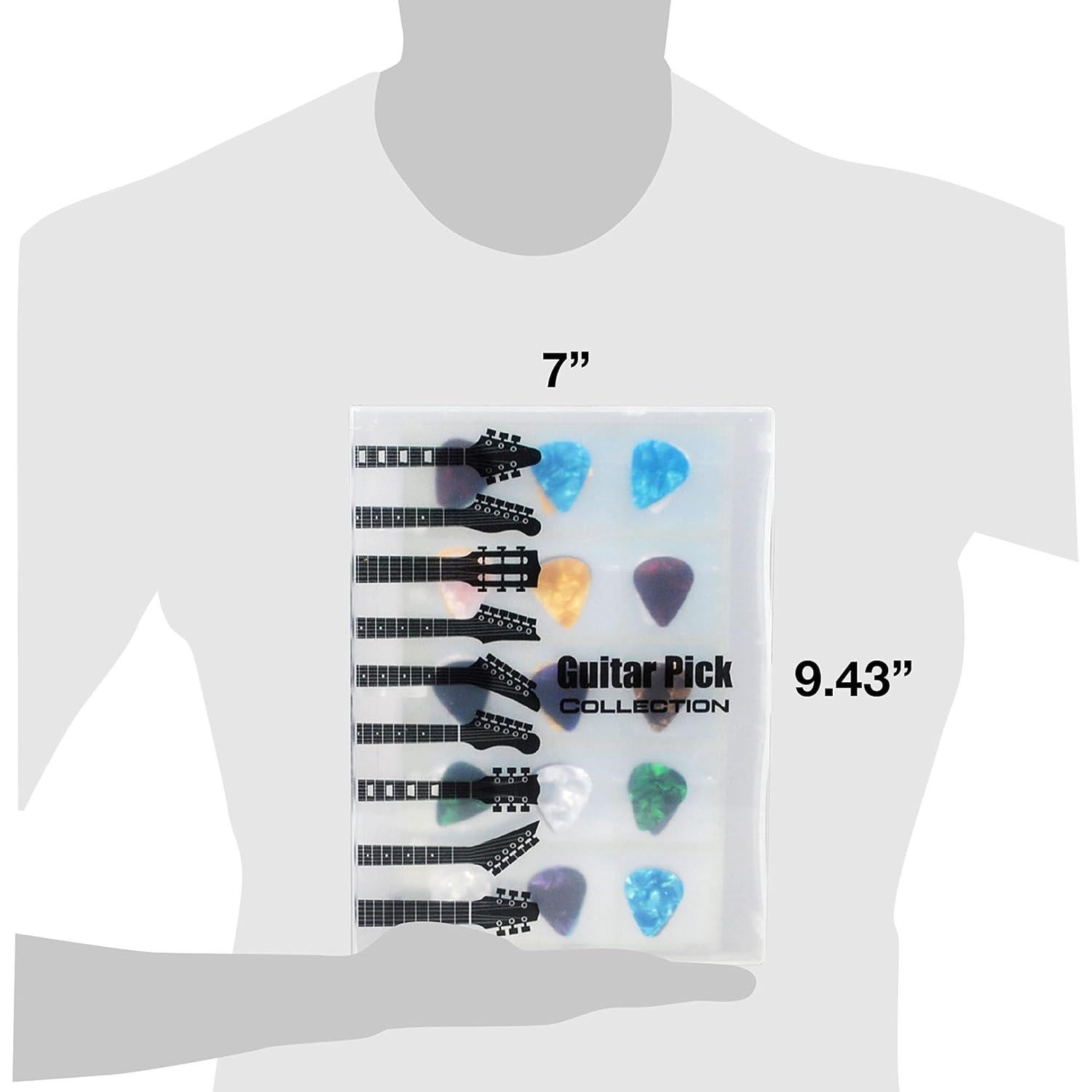 Kit de Colección de Púas de Guitarra UniKeep - 225 Púas