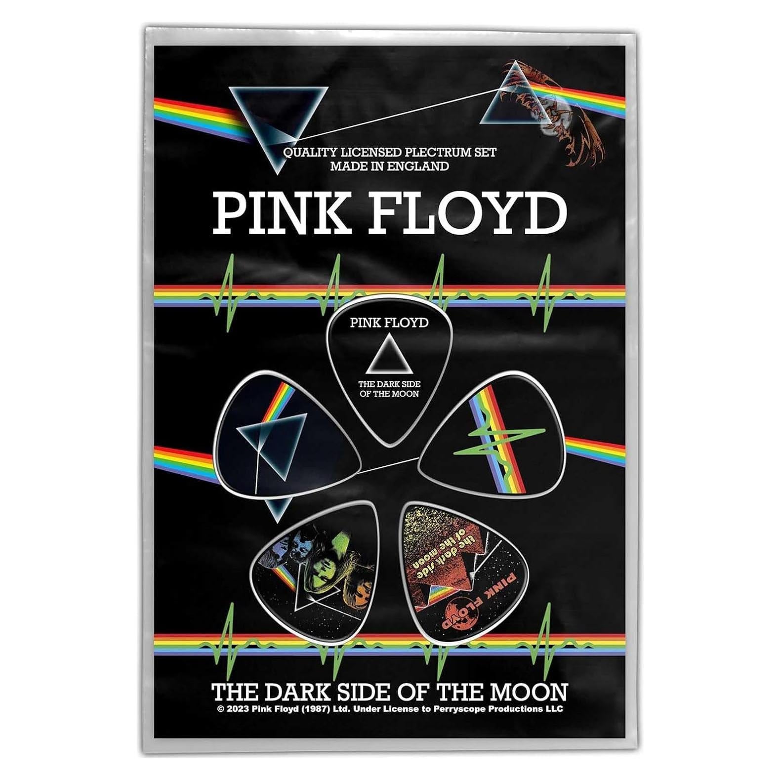 Puas de guitarra Pink Floyd Dark Side of the Moon - 5 unidades
