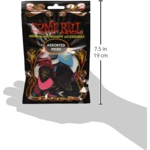 Puas de guitarra Ernie Ball 144 unidades variados