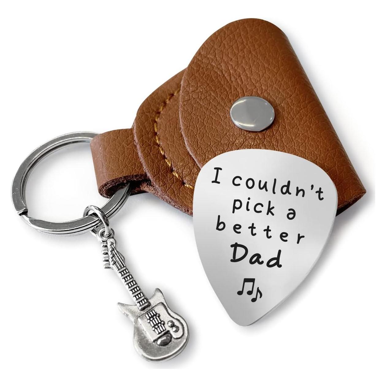 Pua de Guitarra de Acero Inoxidable Advivio para Papá