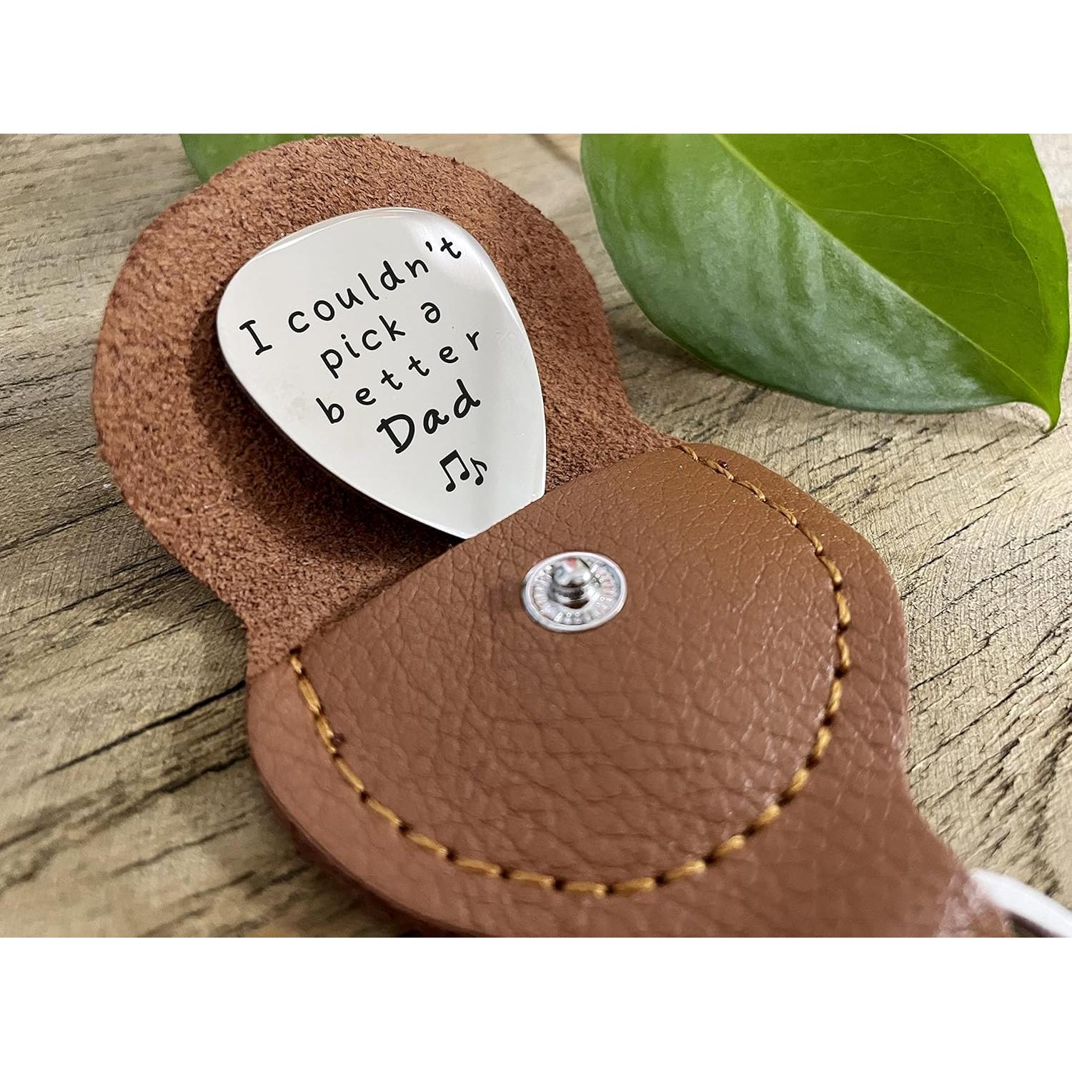 Pua de Guitarra de Acero Inoxidable Advivio para Papá