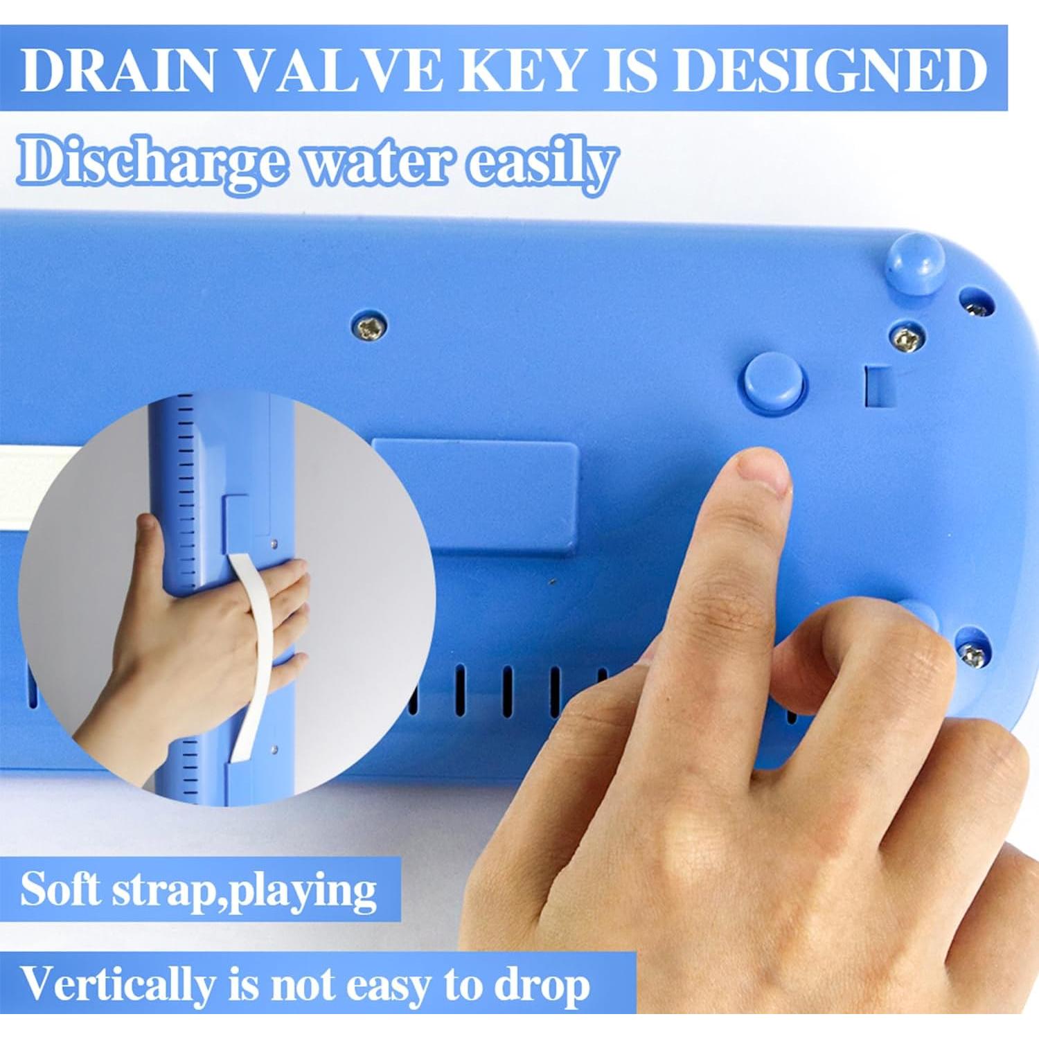 Melódica Profesional Eavnbaek 32 Teclas Azul con Accesorios