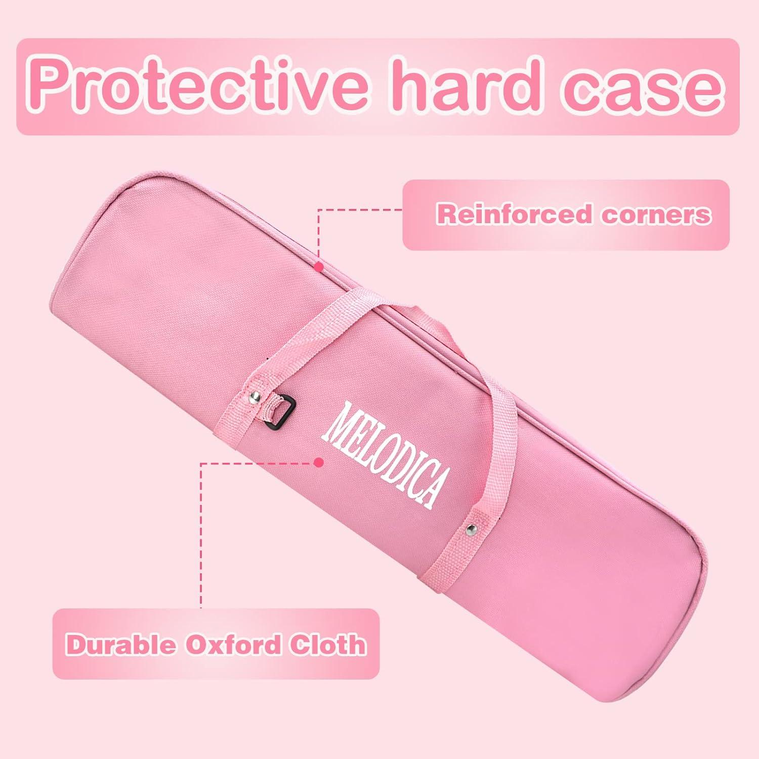 Melodica Soulmate 32 Teclas Rosa para Niños y Principiantes