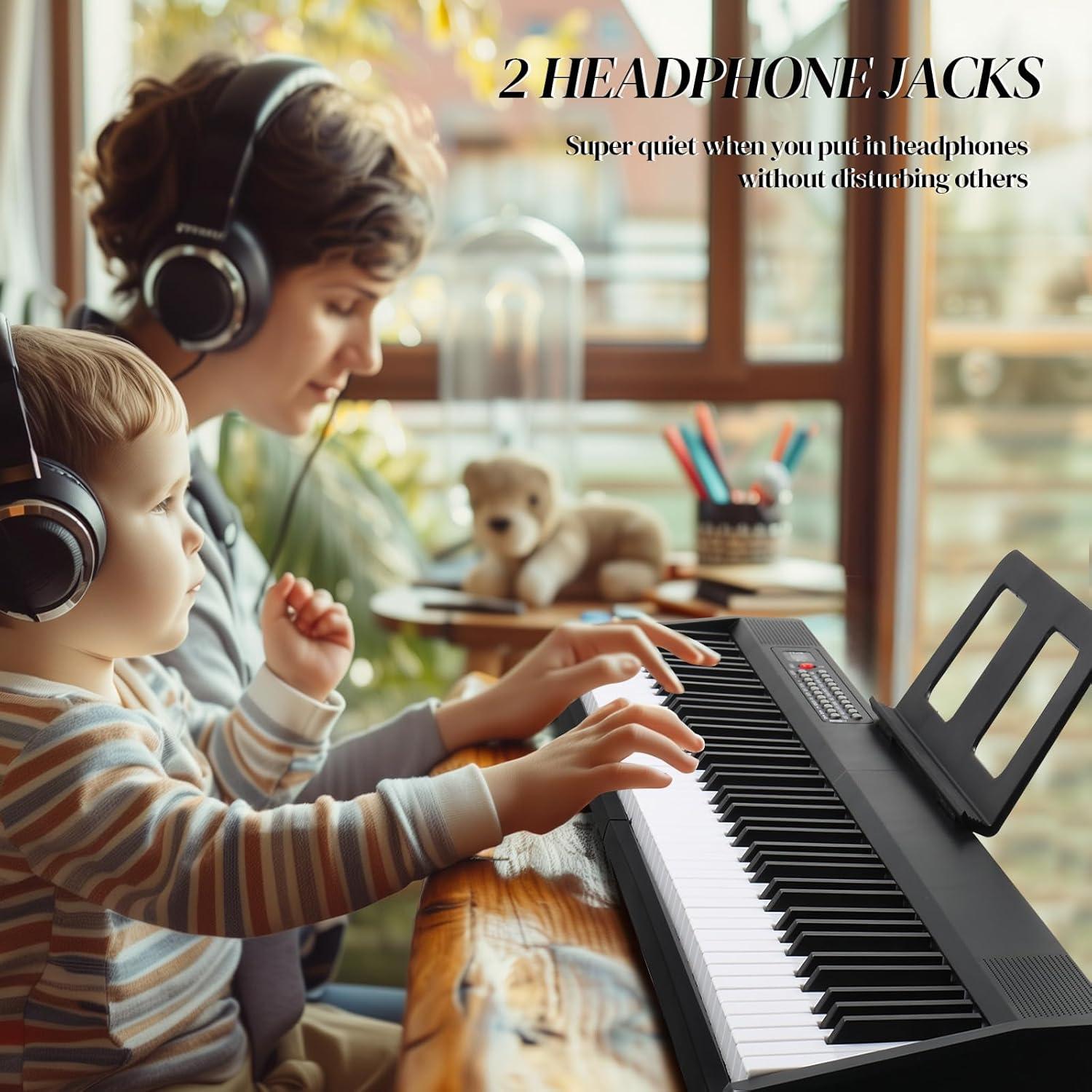 Teclado Plegable Ktaxon 88 Teclas MIDI Bluetooth Portátil