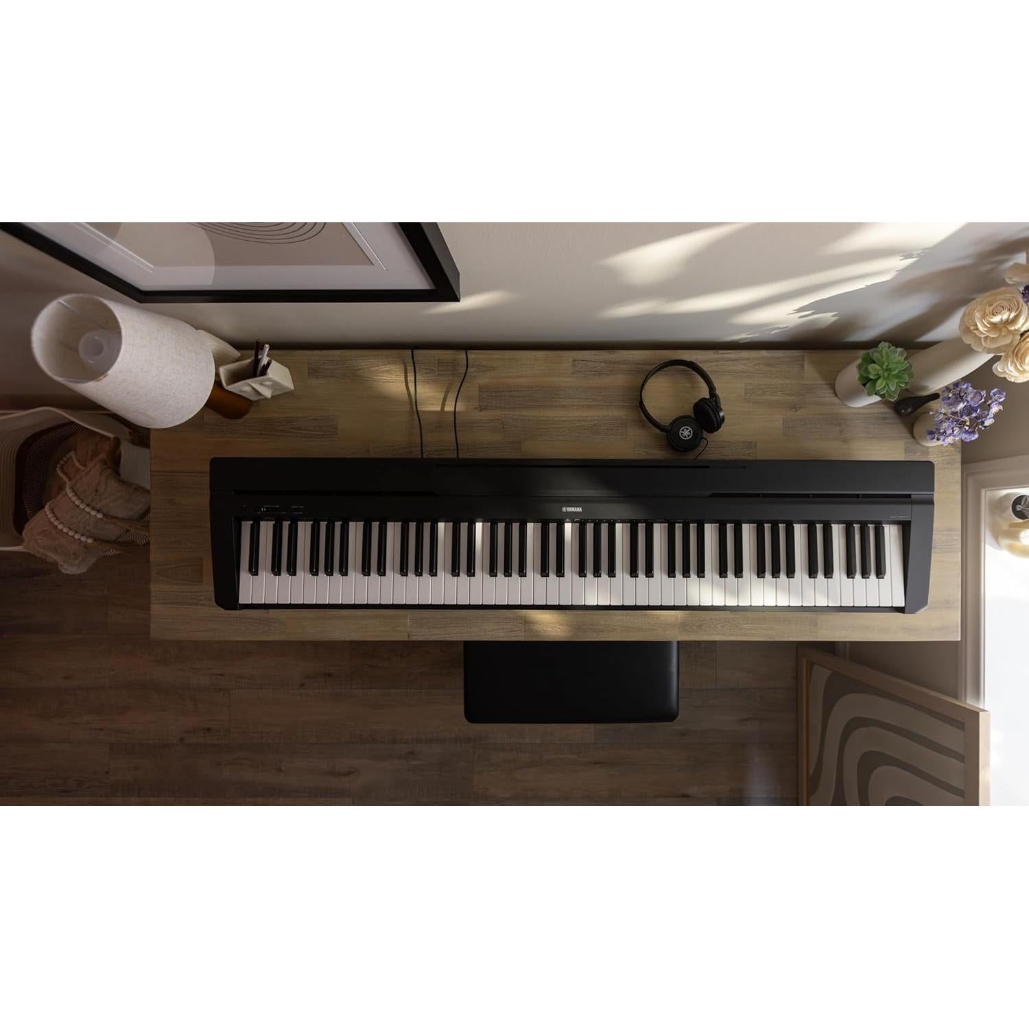 Piano Digital Yamaha P71 de 88 Teclas con Pedal y USB