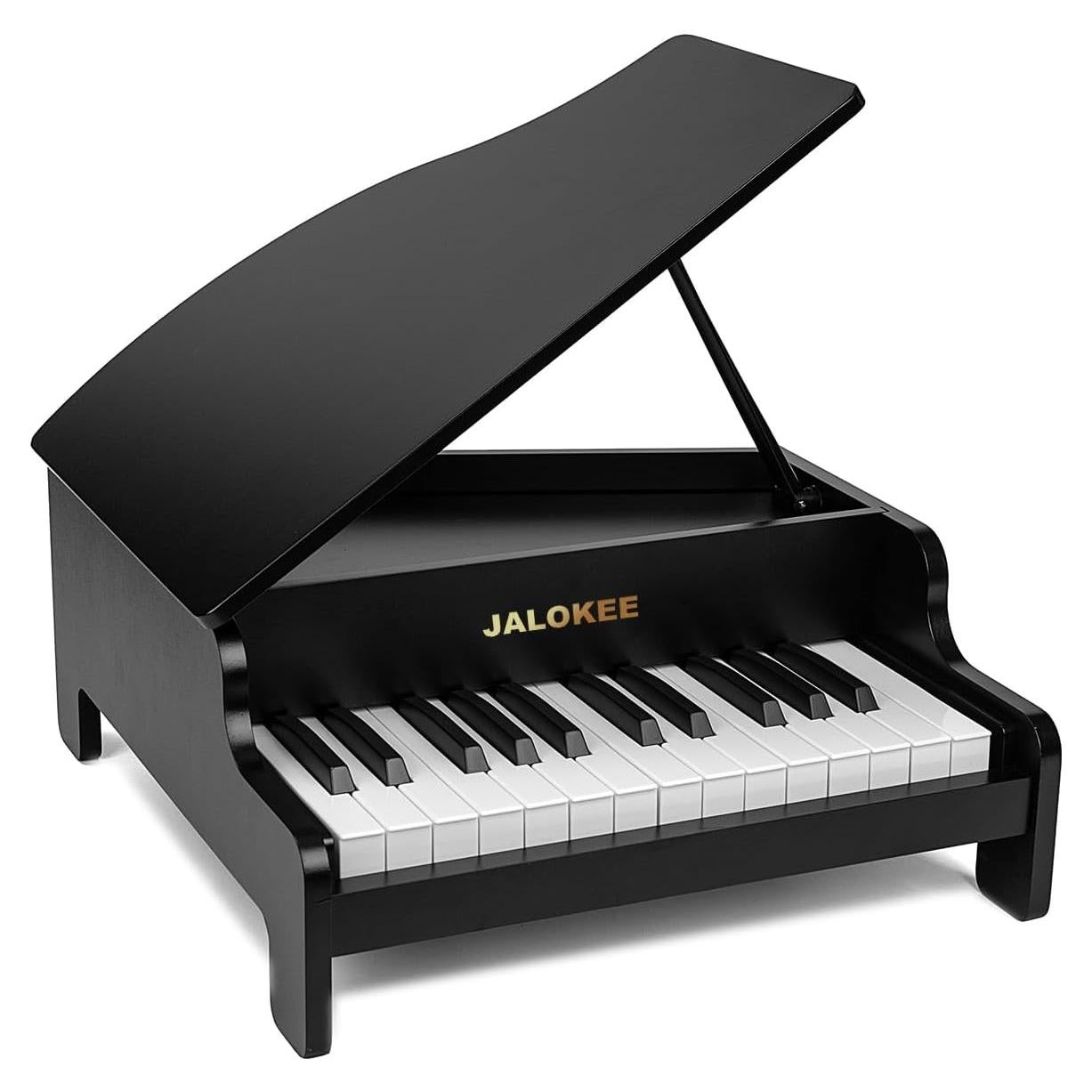 Teclado de Piano JALOKEE 25 Teclas de Madera para Niños