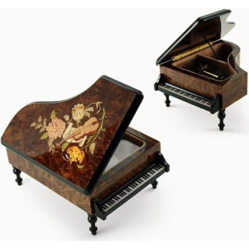 Caja de Música Piano de Cola MusicBoxAttic 36 Notas