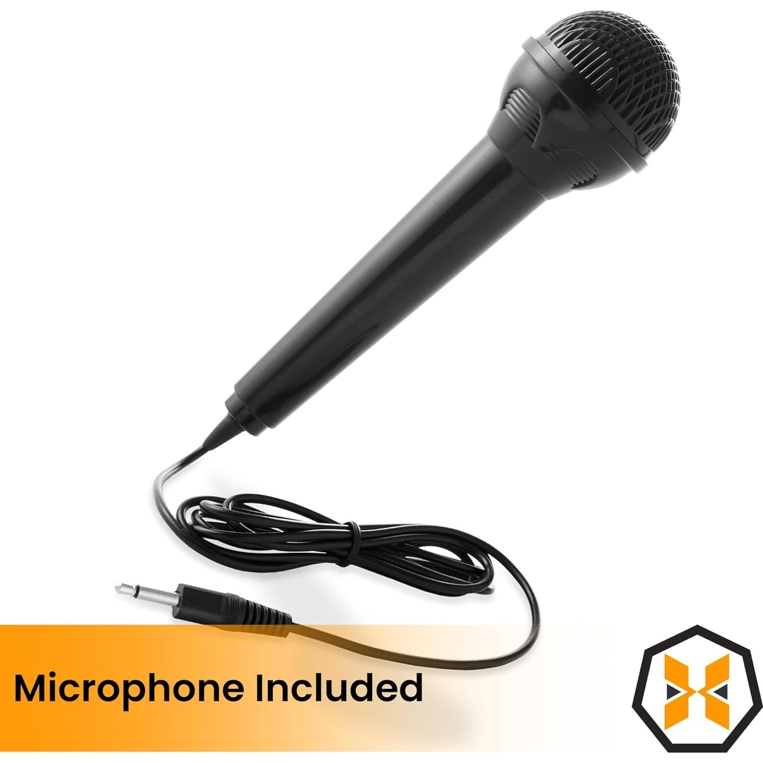 Piano Electrónico Hamzer 61 Teclas con Soporte y Micrófono