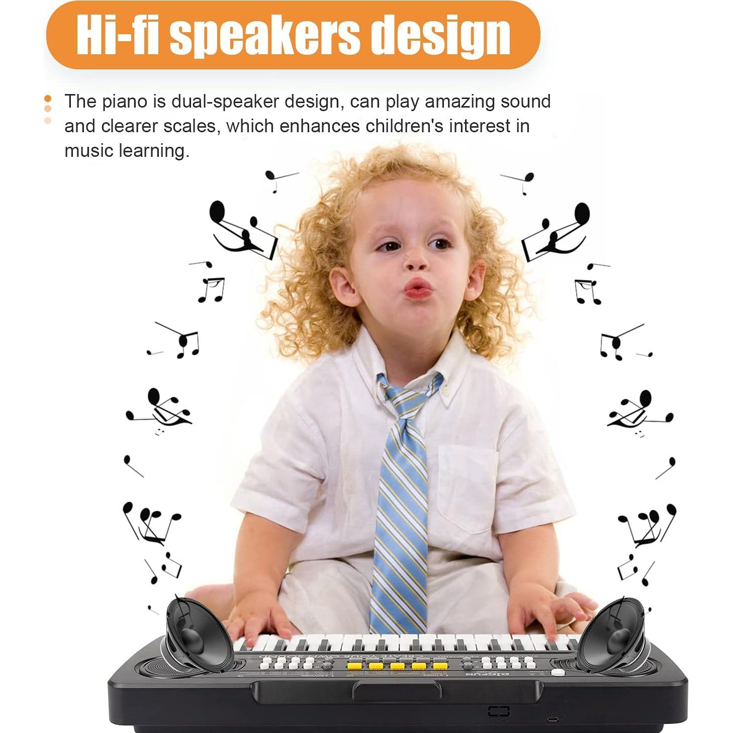 Piano Electrónico Portátil 37 Teclas PerfectLife para Niños