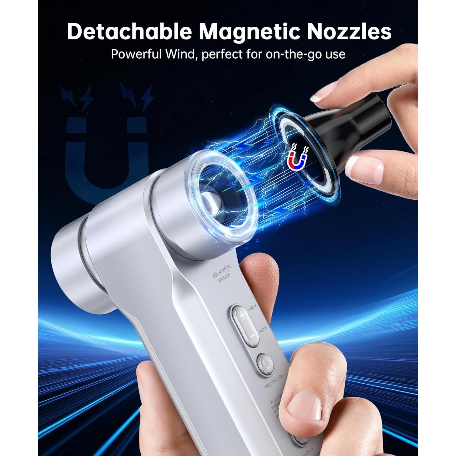 Soplador de Aire Comprimido ZAPOGO T-6 Inalámbrico 54 m/s