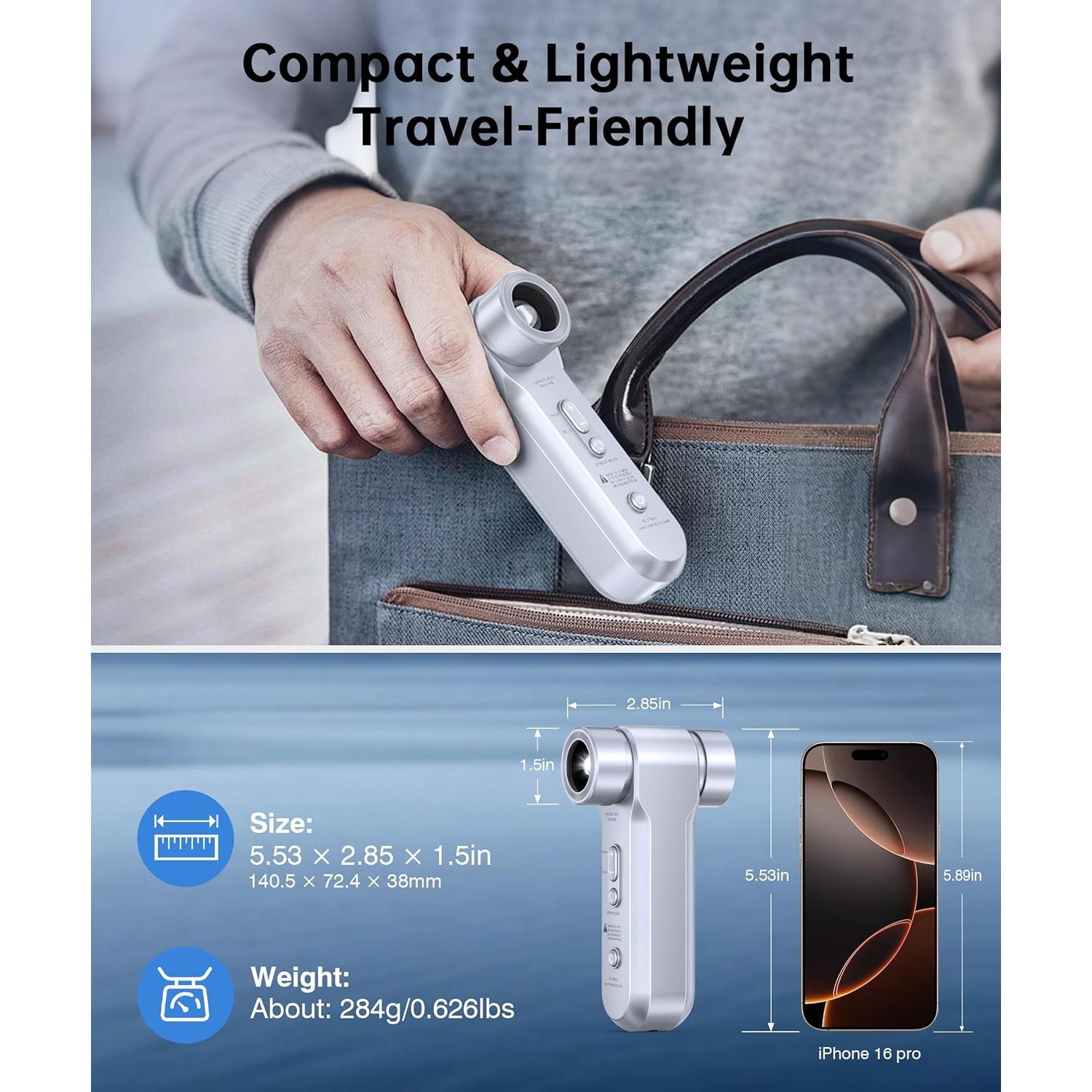 Soplador de Aire Comprimido ZAPOGO T-6 Inalámbrico 54 m/s