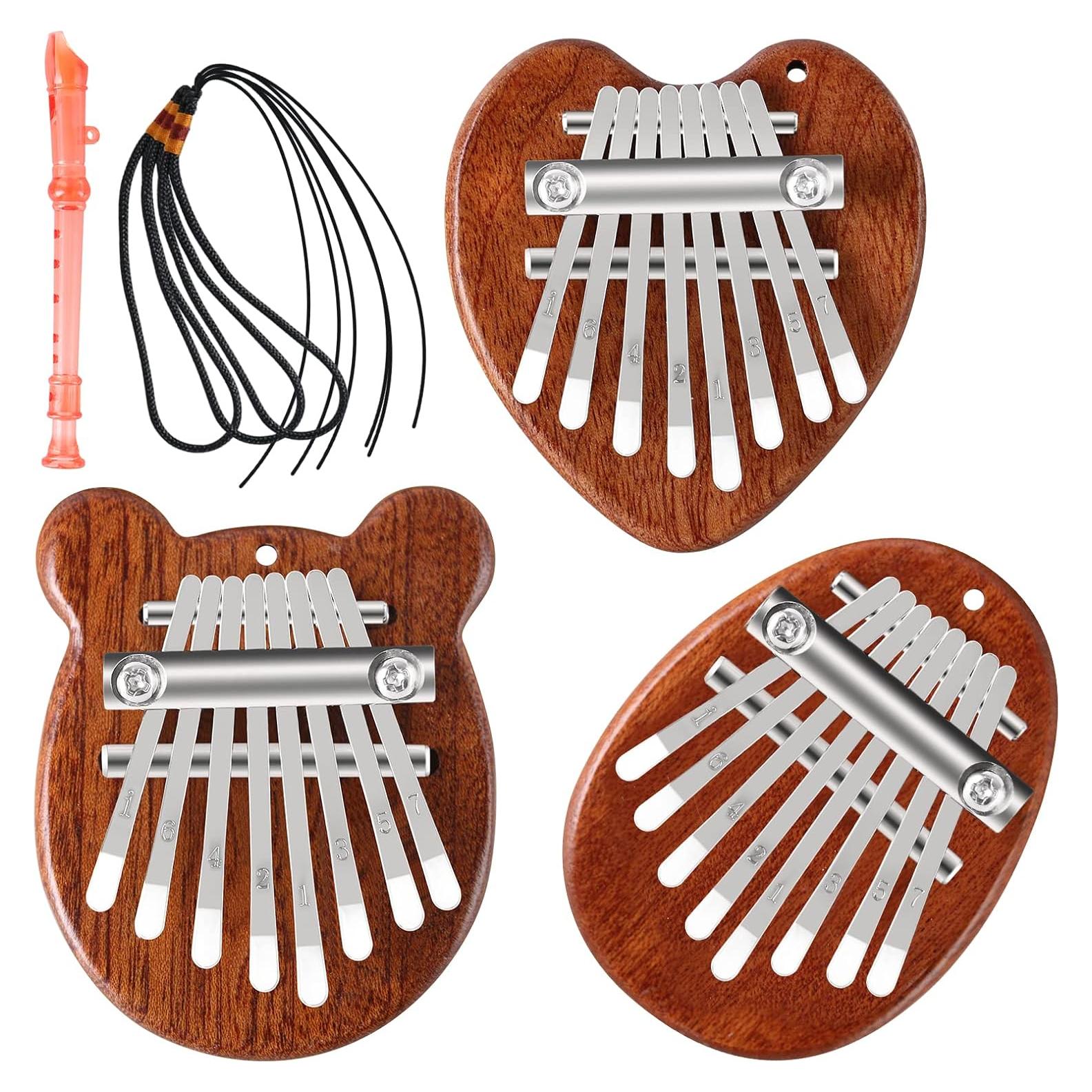 Kalimba Mini de 8 Teclas EASTROCK con Estuche y Colgante