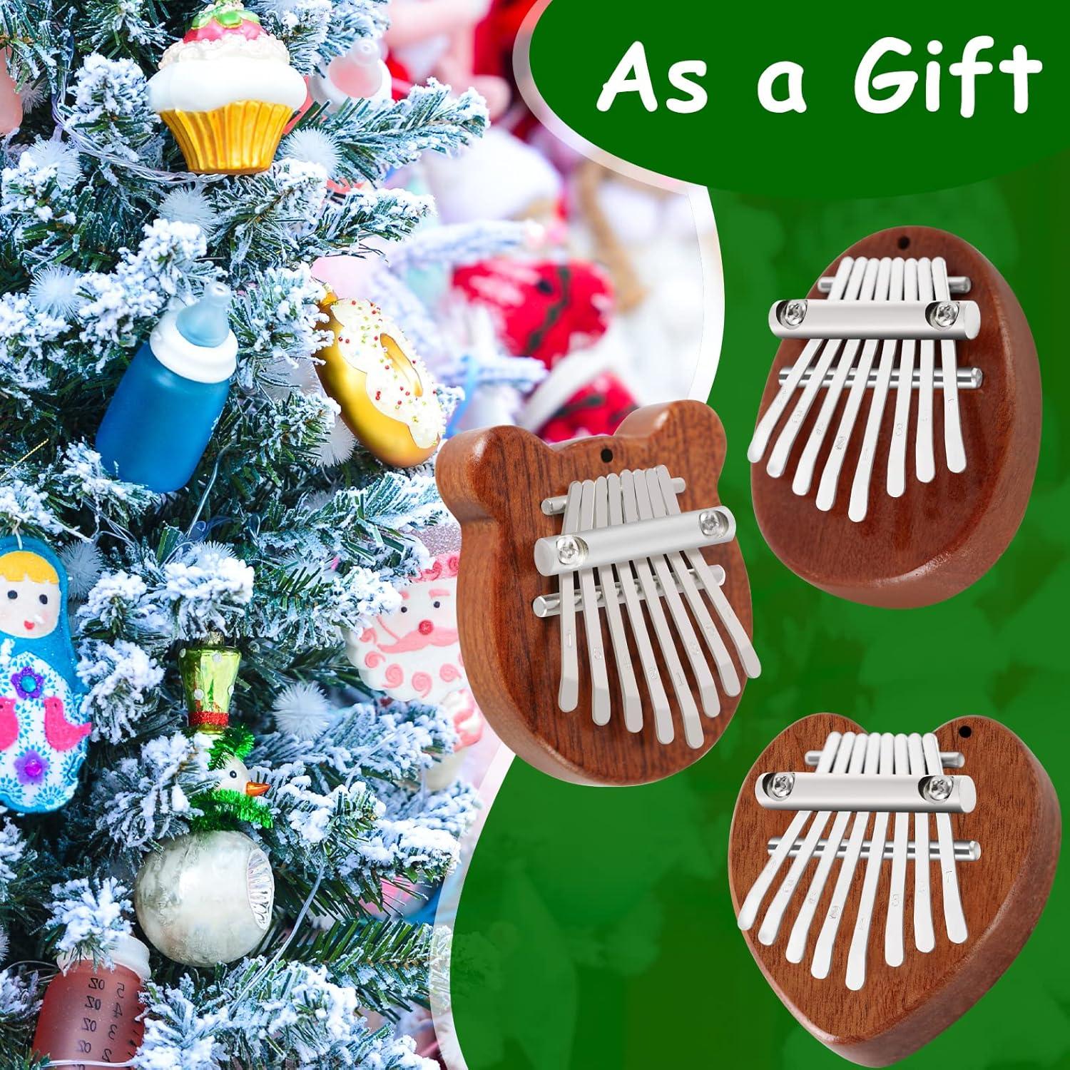 Kalimba Mini de 8 Teclas EASTROCK con Estuche y Colgante