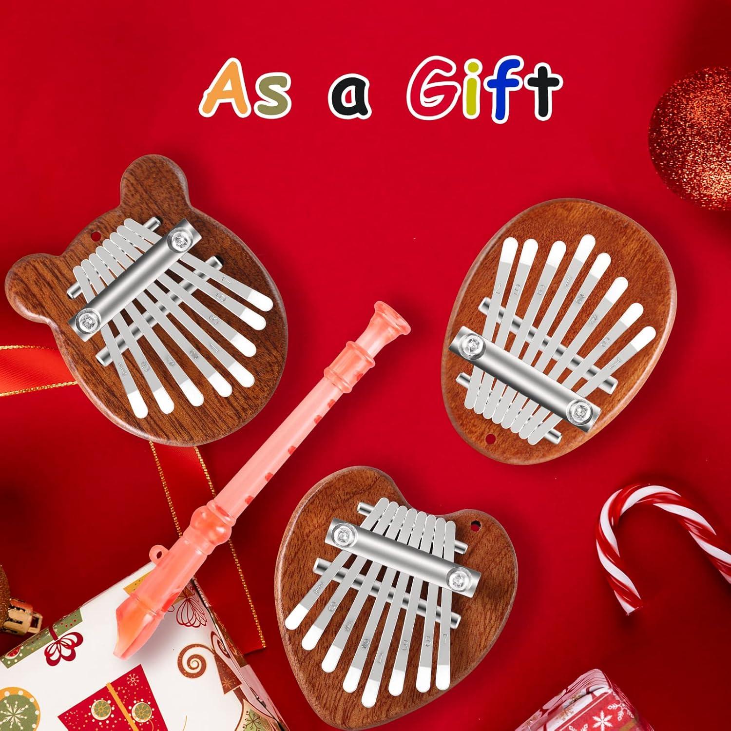 Kalimba Mini de 8 Teclas EASTROCK con Estuche y Colgante