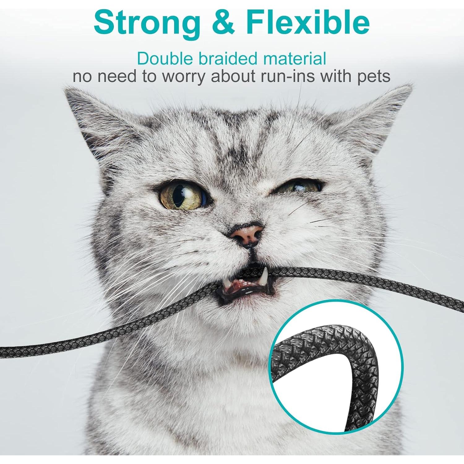 Cable de impresora USB C 15 pies KRORAS - Alta velocidad 480Mbps