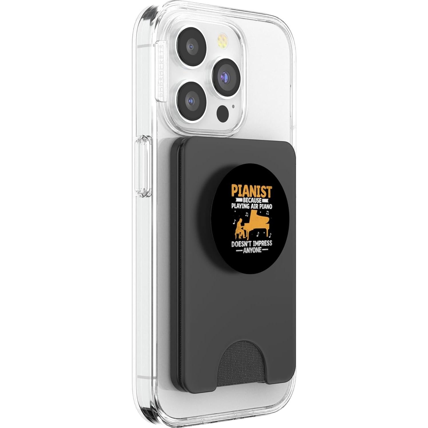 PopWallet Magnético PopSockets para MagSafe - Pianista