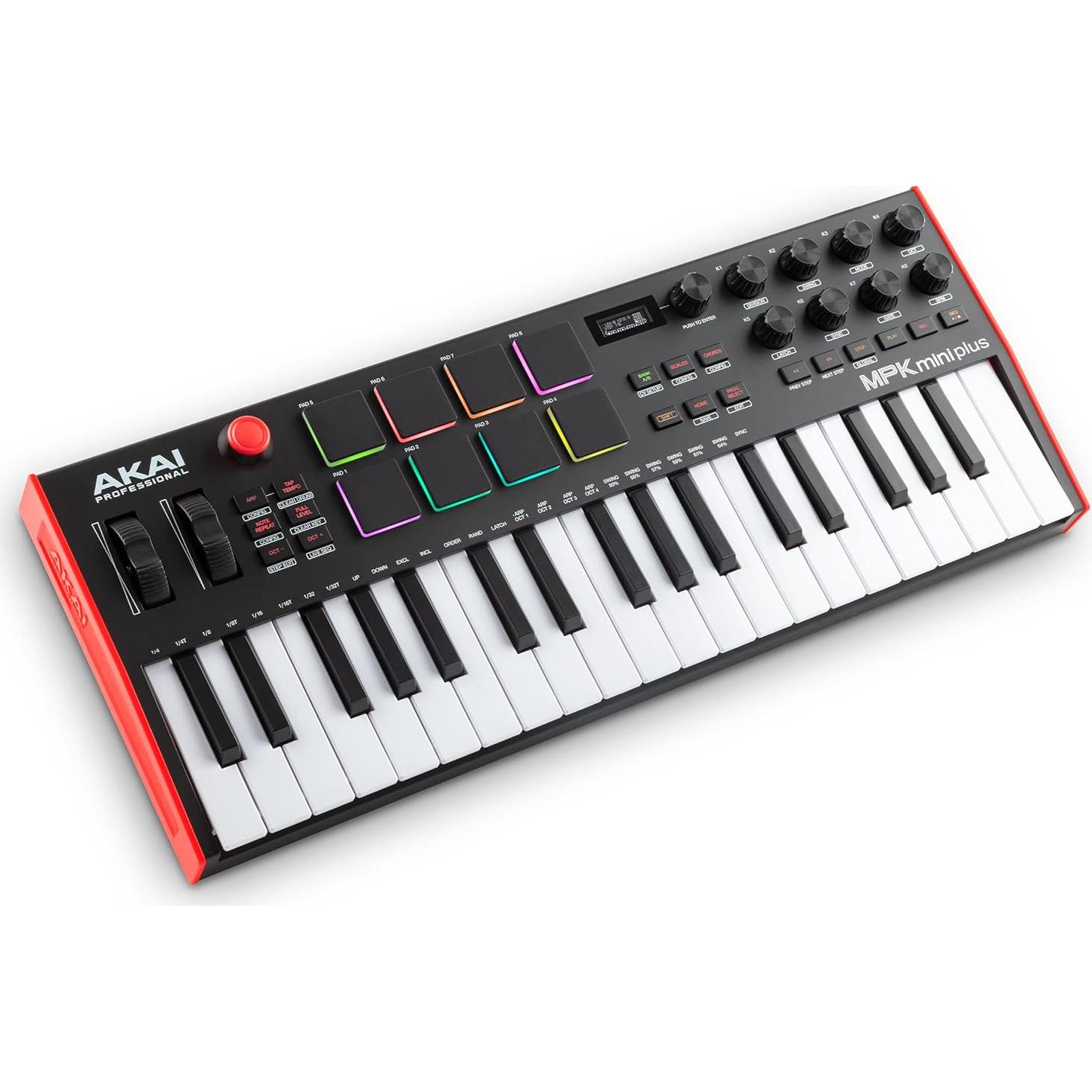 Paquete Estudio Grabación Akai MPK Mini Plus + M-Audio AIR 192x4