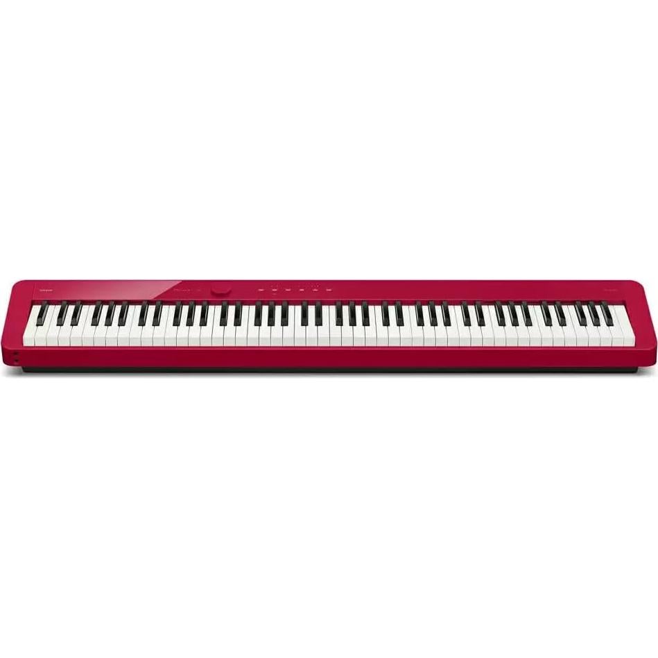 Piano Digital Casio Privia PX-S1100 Rojo con Accesorios