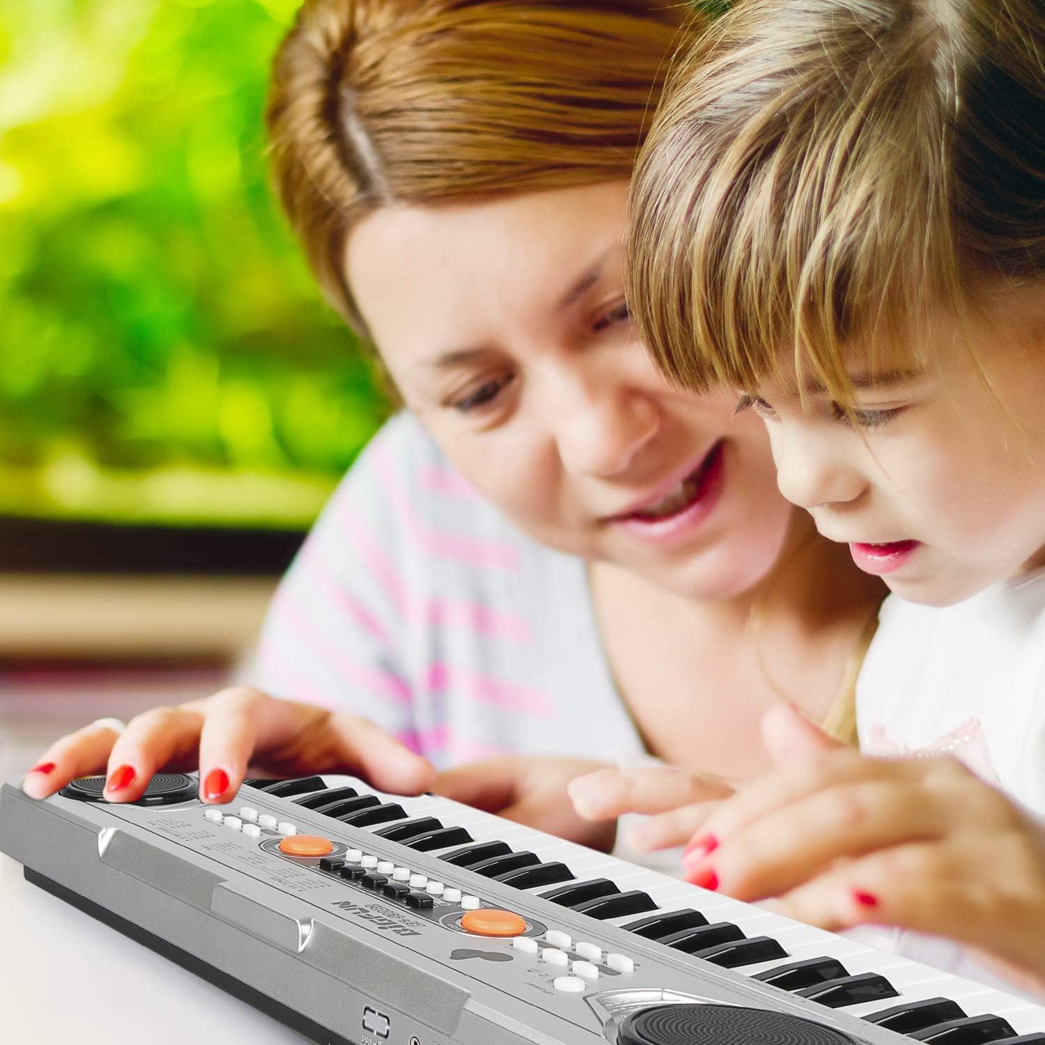 Teclado Piano Electrónico Raimy 49 Teclas para Niños 3-9 Años