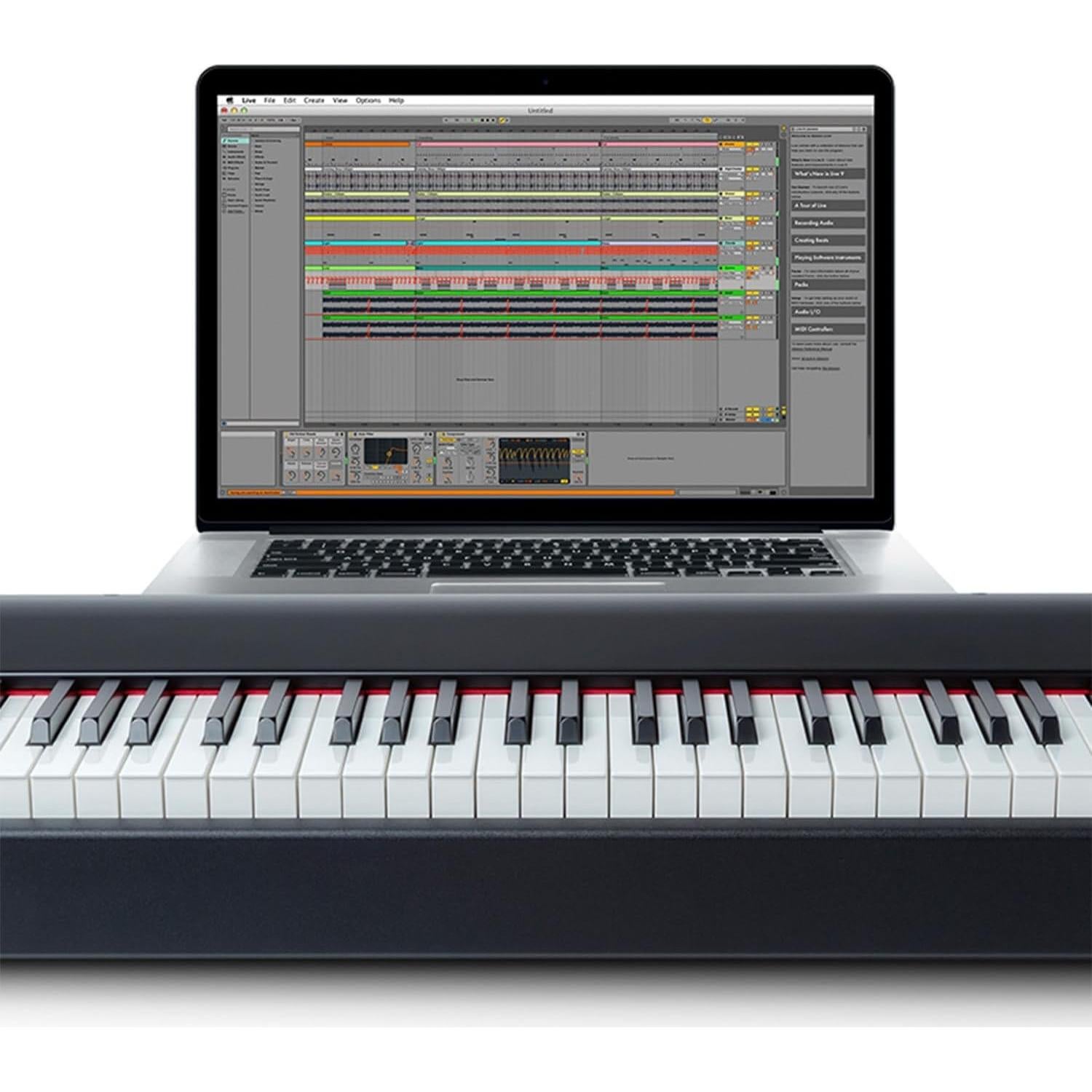 Controlador MIDI USB M-AUDIO Hammer 88 con 88 Teclas Ponderadas