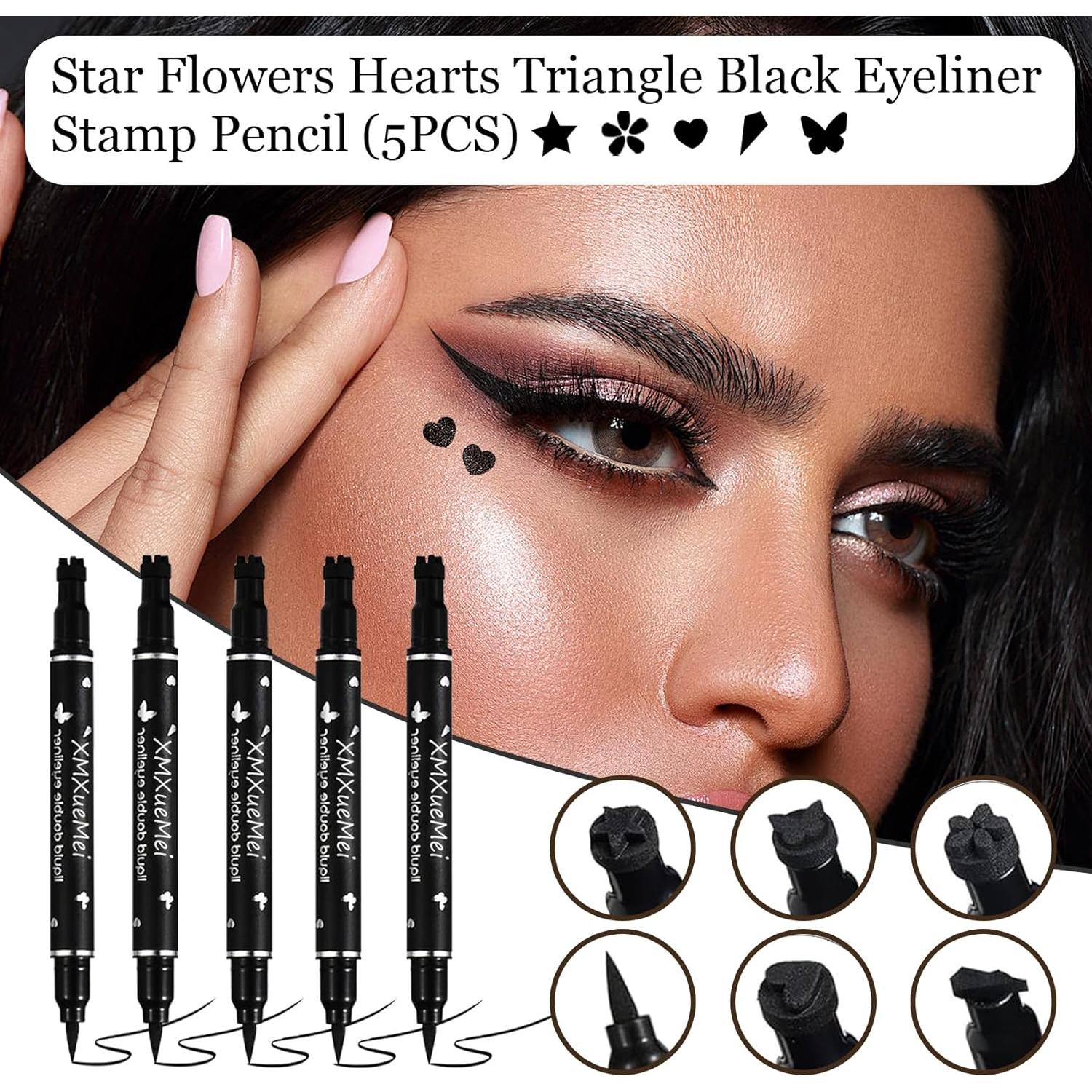 Sello de Delineador de Ojos Doble Cara XMXueMei - 5 Piezas