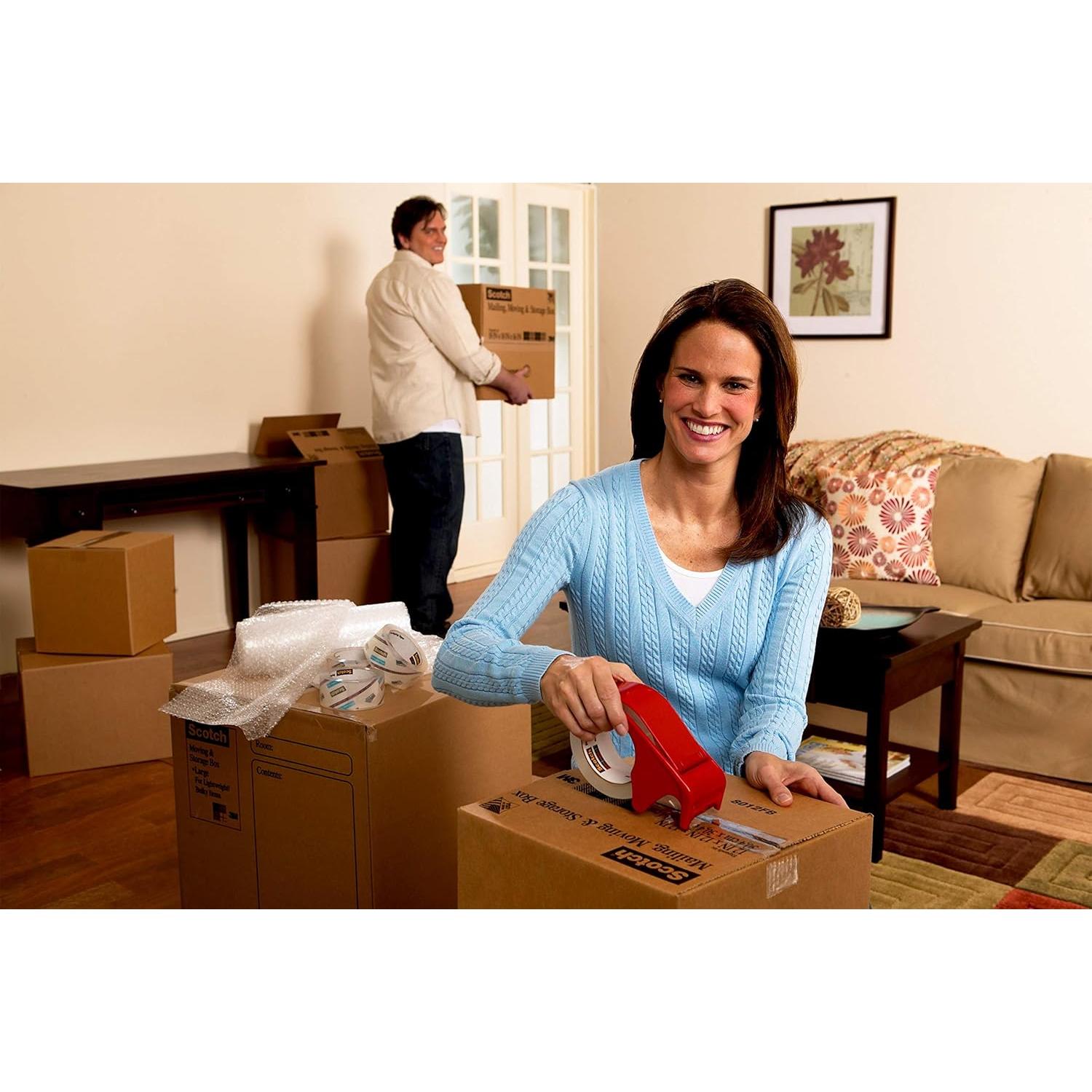 Dispensador de Cinta de Embalaje Scotch DP300-RD Rojo