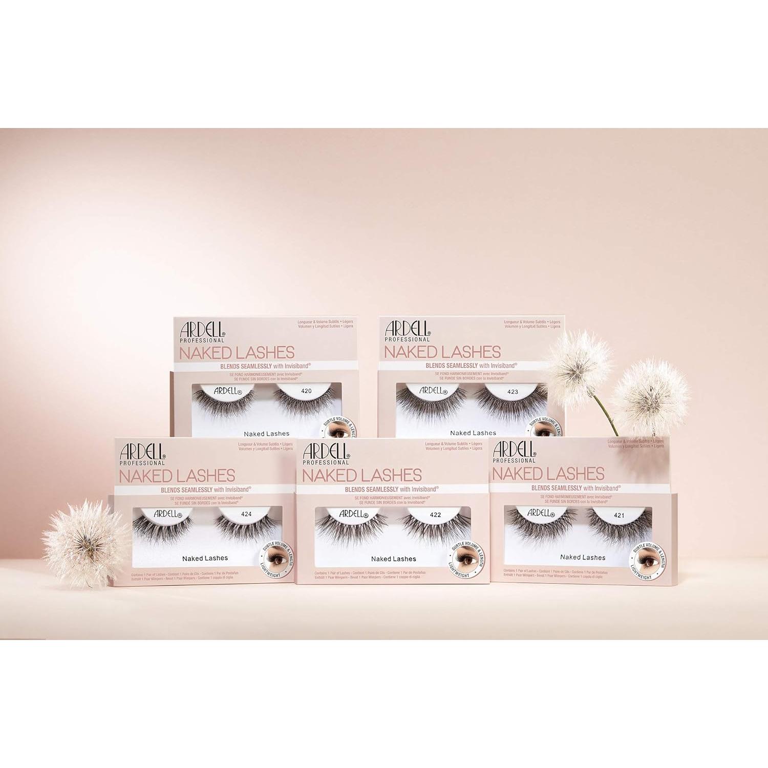 Pestañas Ardell Naked Lashes 421 - 5 Pares Negras
