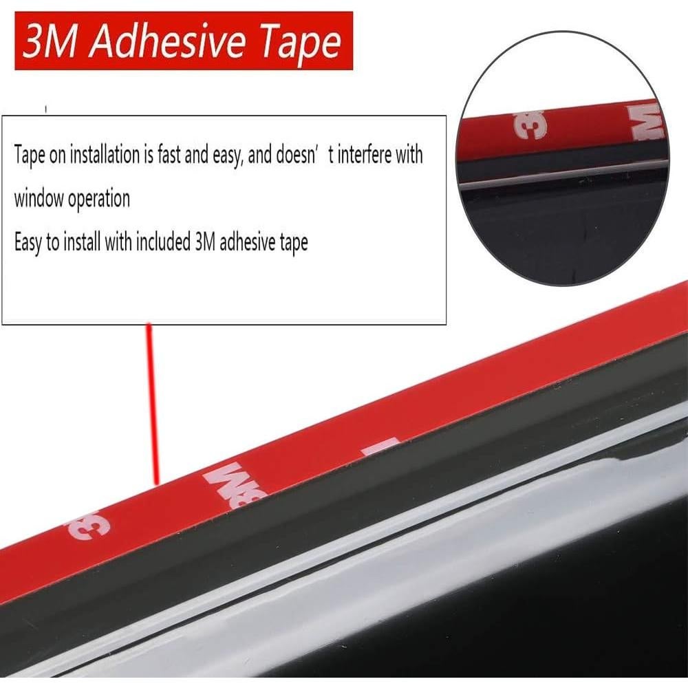 Viseras de Ventana Lateral Darodcar 2pcs para Silverado/Sierra