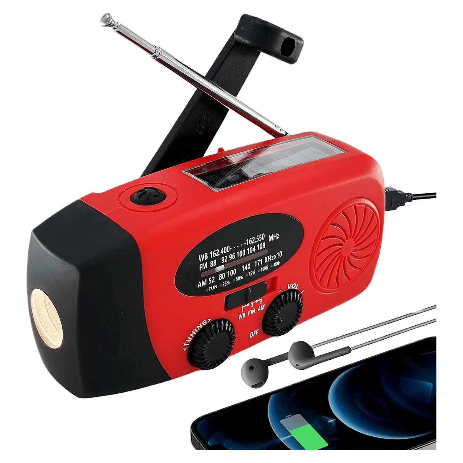 Radio de Emergencia Meteorológica iRonsnow ALERTSYNC 5000mAh