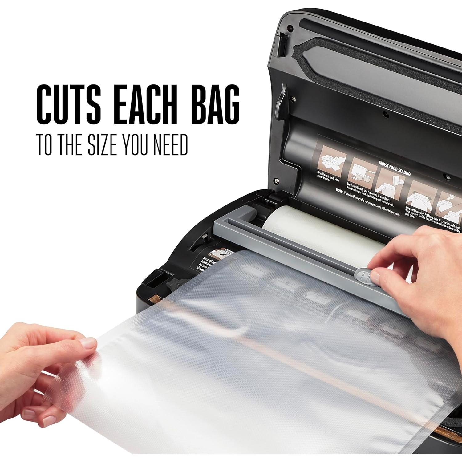 Máquina Selladora al Vacío Weston 65-3001-W 110W Negro