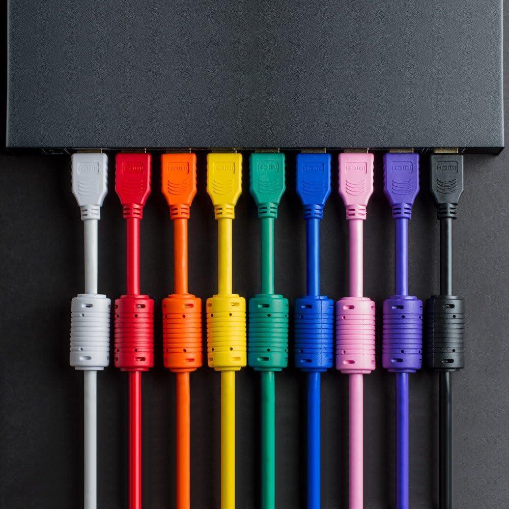 Cable HDMI 4K Alta Velocidad Cmple 0.91M Negro 18Gbps