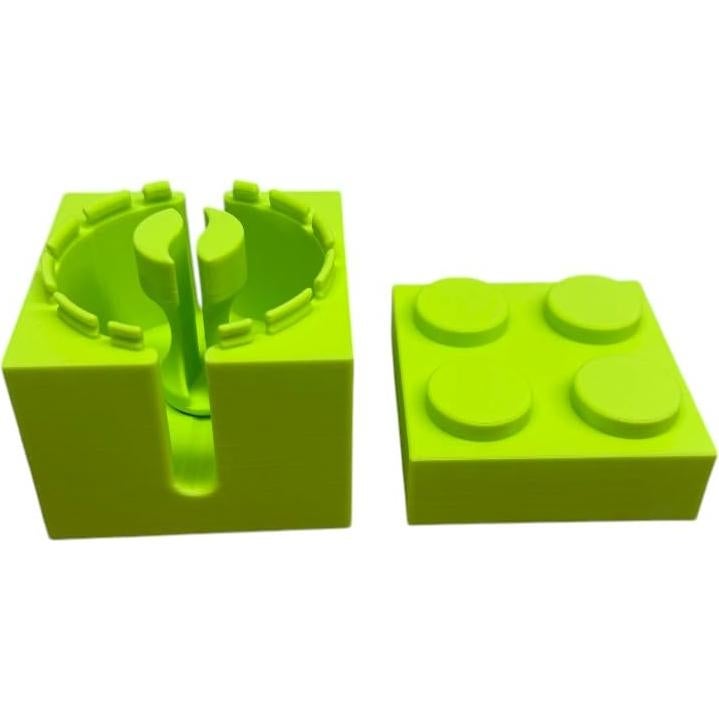 Organizador de Cables en Cubo Negro Pequeño - Enrollador Práctico