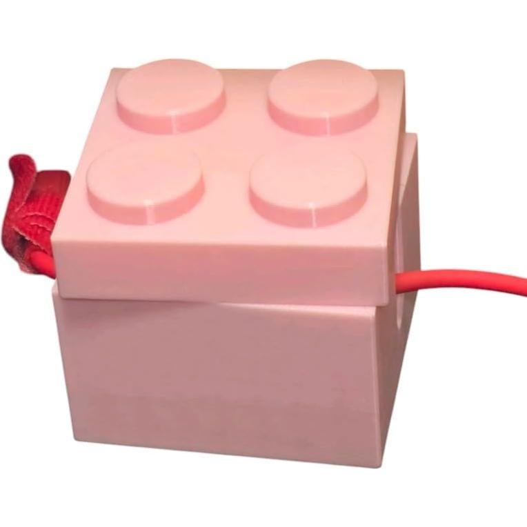 Organizador de Cables en Cubo Negro Pequeño - Enrollador Práctico