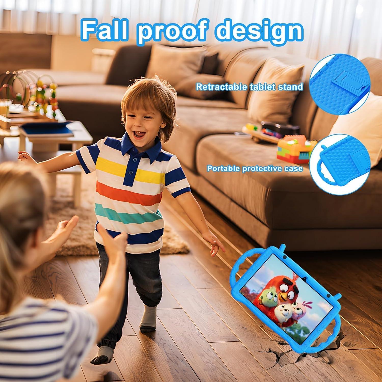 Tableta Semeakoko 10.1" Android 14 Niños 10GB RAM 64GB