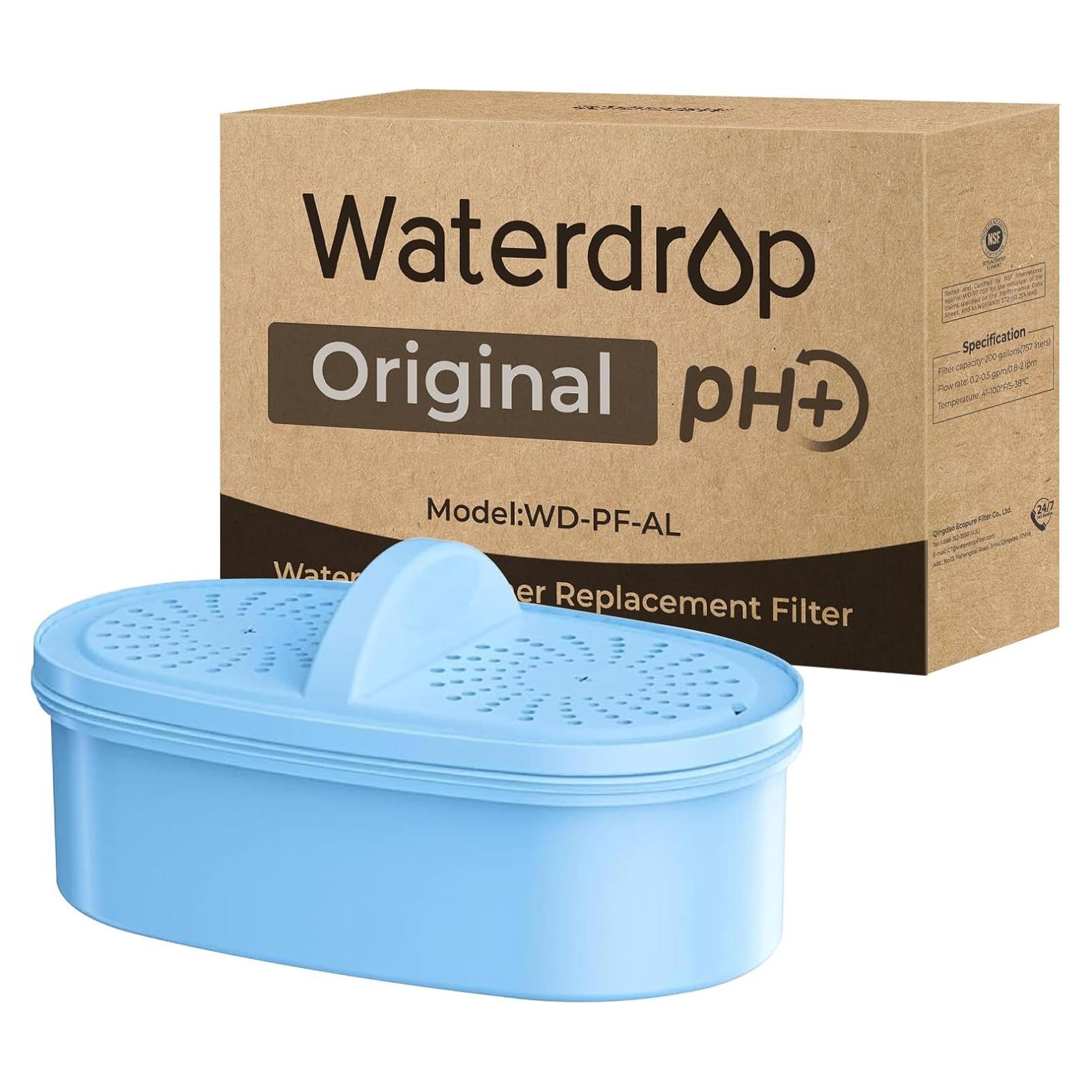 Filtro de Agua Alcalino Waterdrop WD-DF-AL-A 1 Cuenta 198g