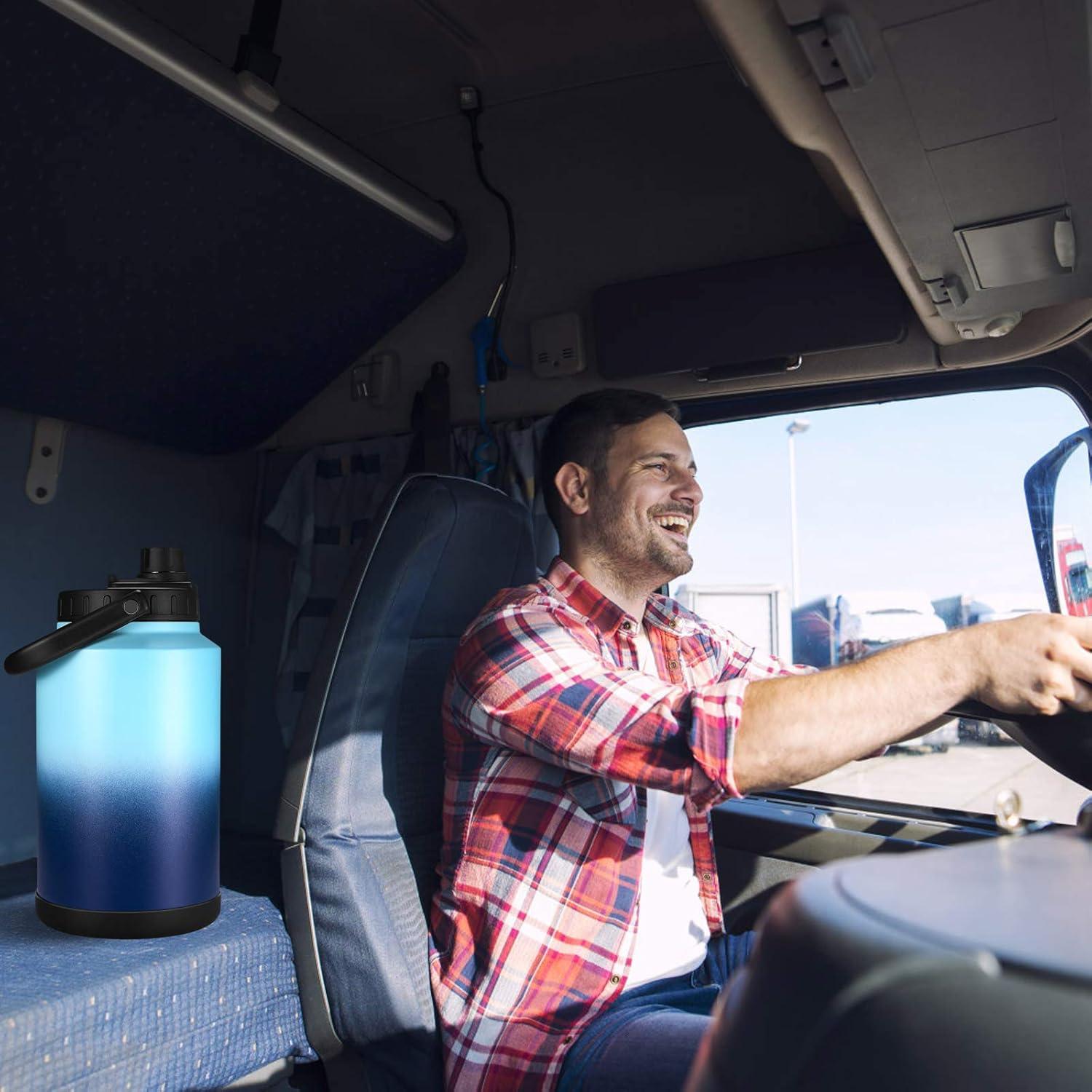 Jarra de Agua Aislada Sursip 128 Oz Acero Inoxidable Verde Militar