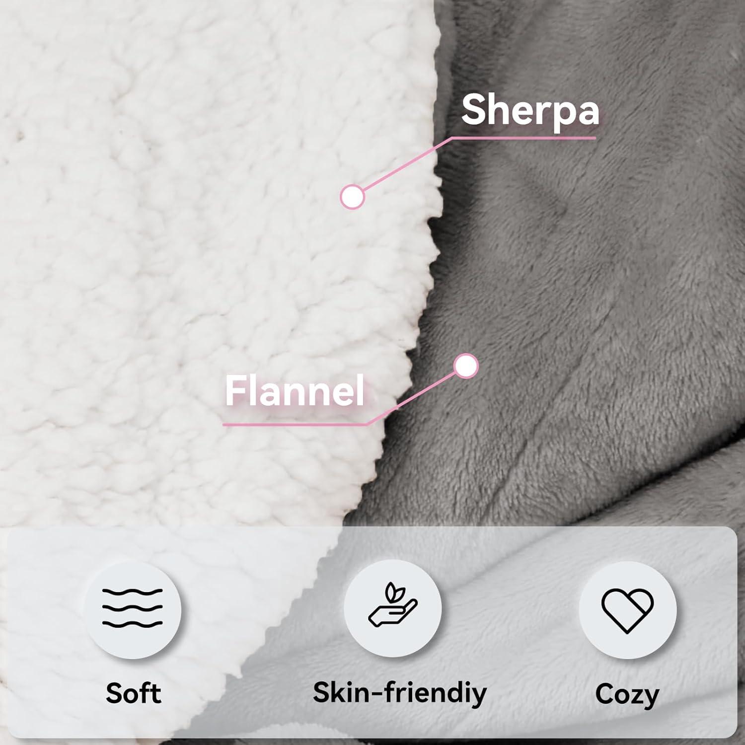 Manta Eléctrica King SoLafeel 100x90 cm 10 Niveles Calor Gris