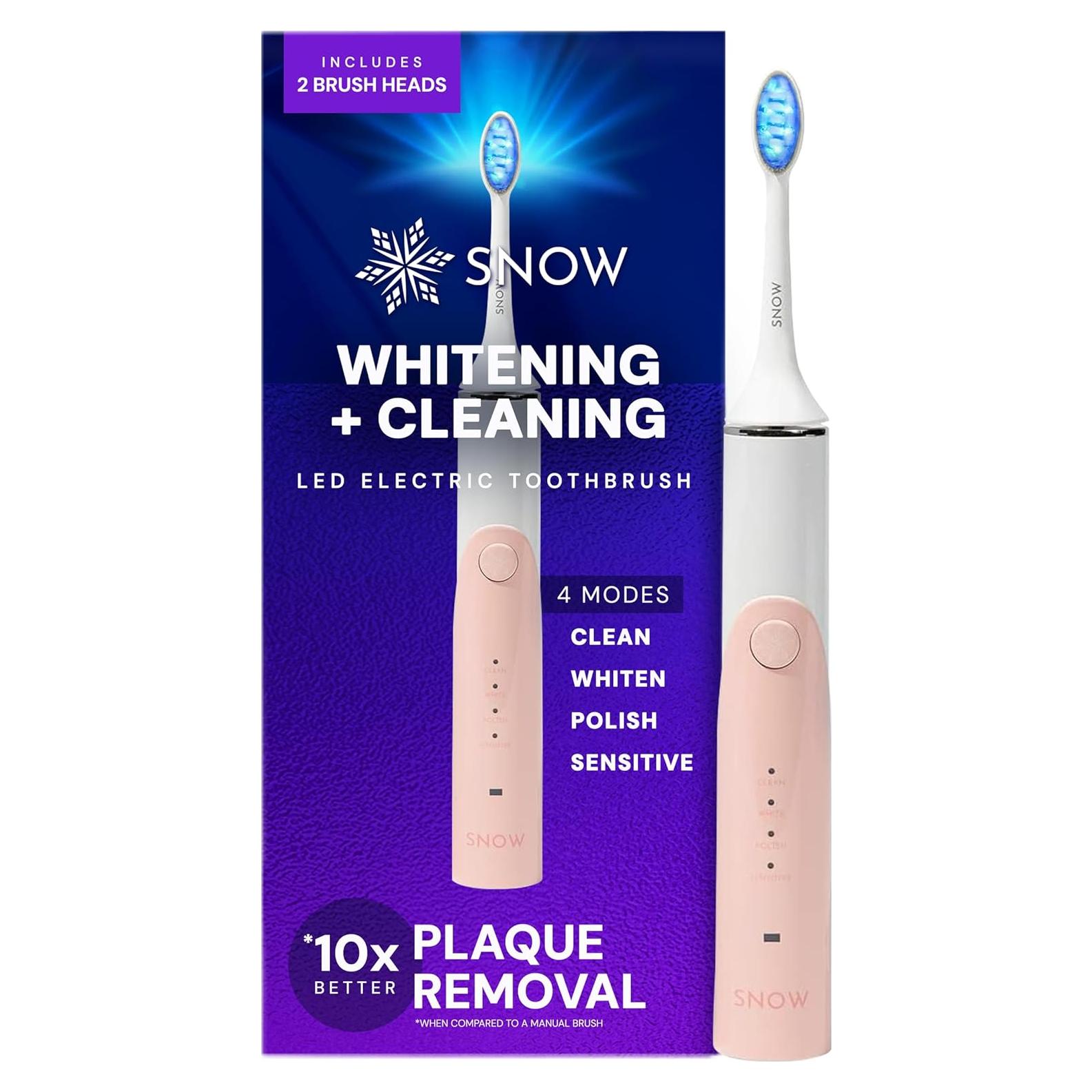 Cepillo de Dientes Eléctrico SNOW Gen 2 Rosa - Tecnología Sónica