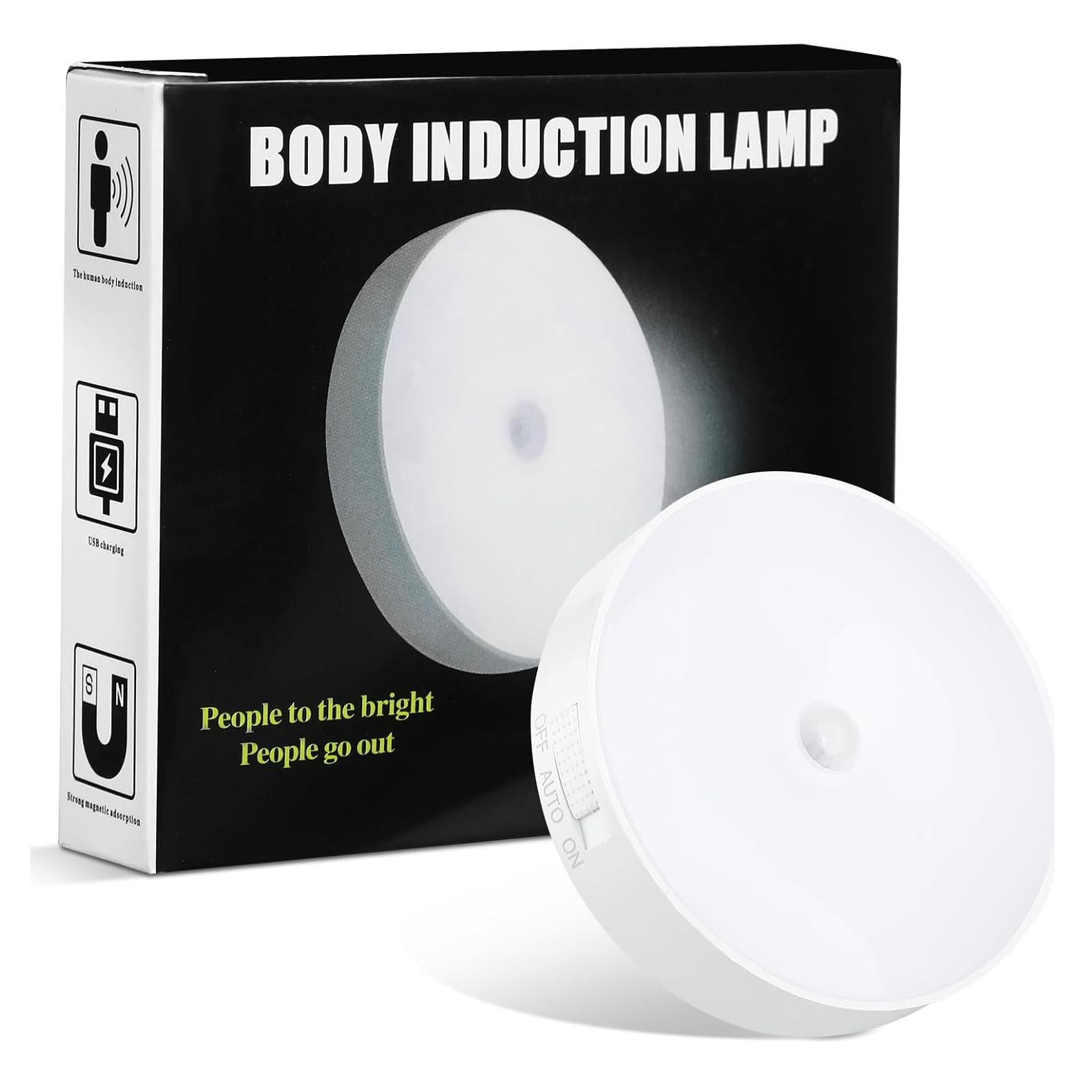 Luz Nocturna Magnética Glooglitter LED Recargable 8.5 cm