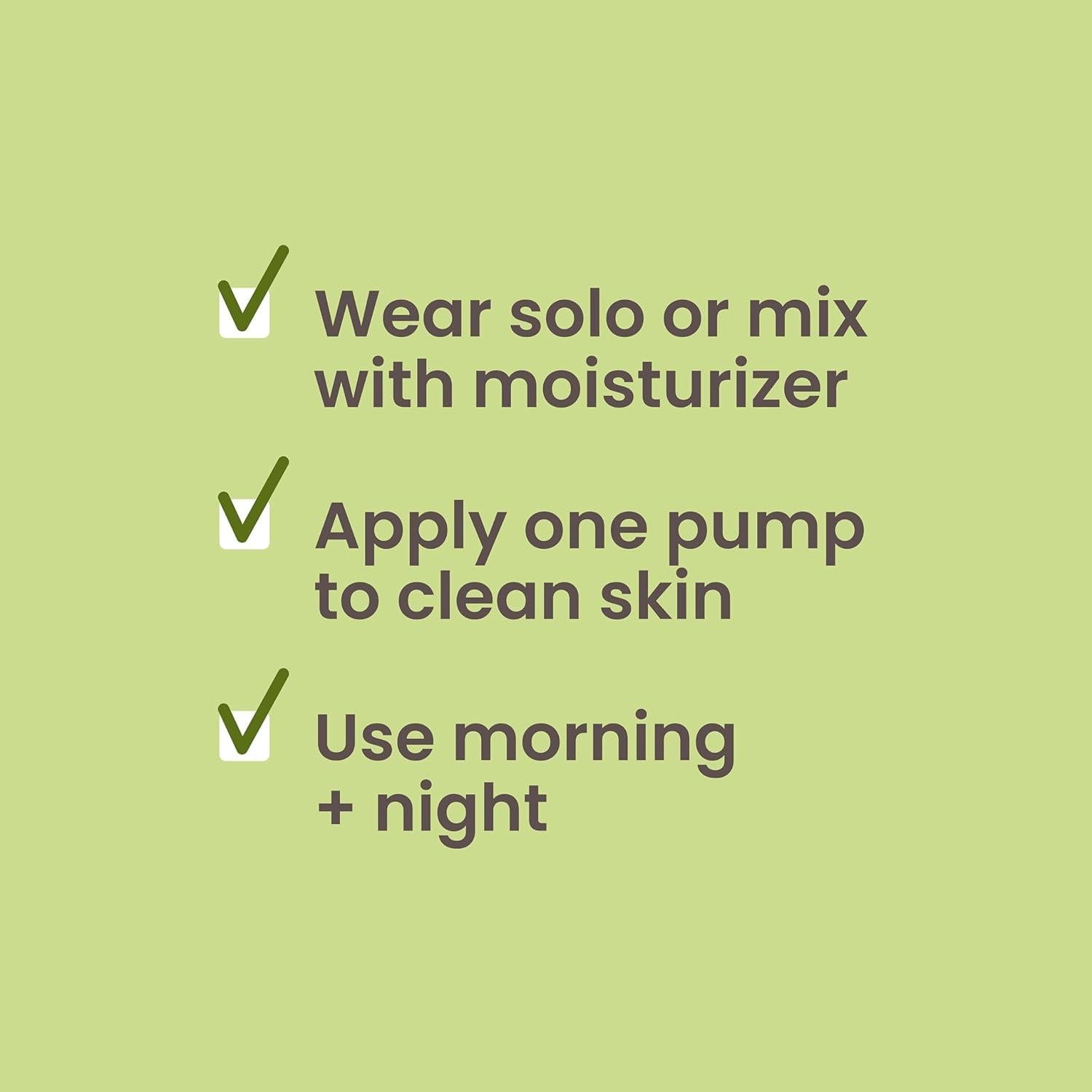 Suero Facial Antioxidante Burt's Bees 28.35 ml Té Verde