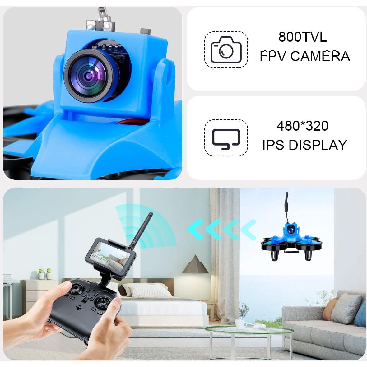 Drone FPV Makerfire con Pantalla IPS 3" y Cámara 800TVL