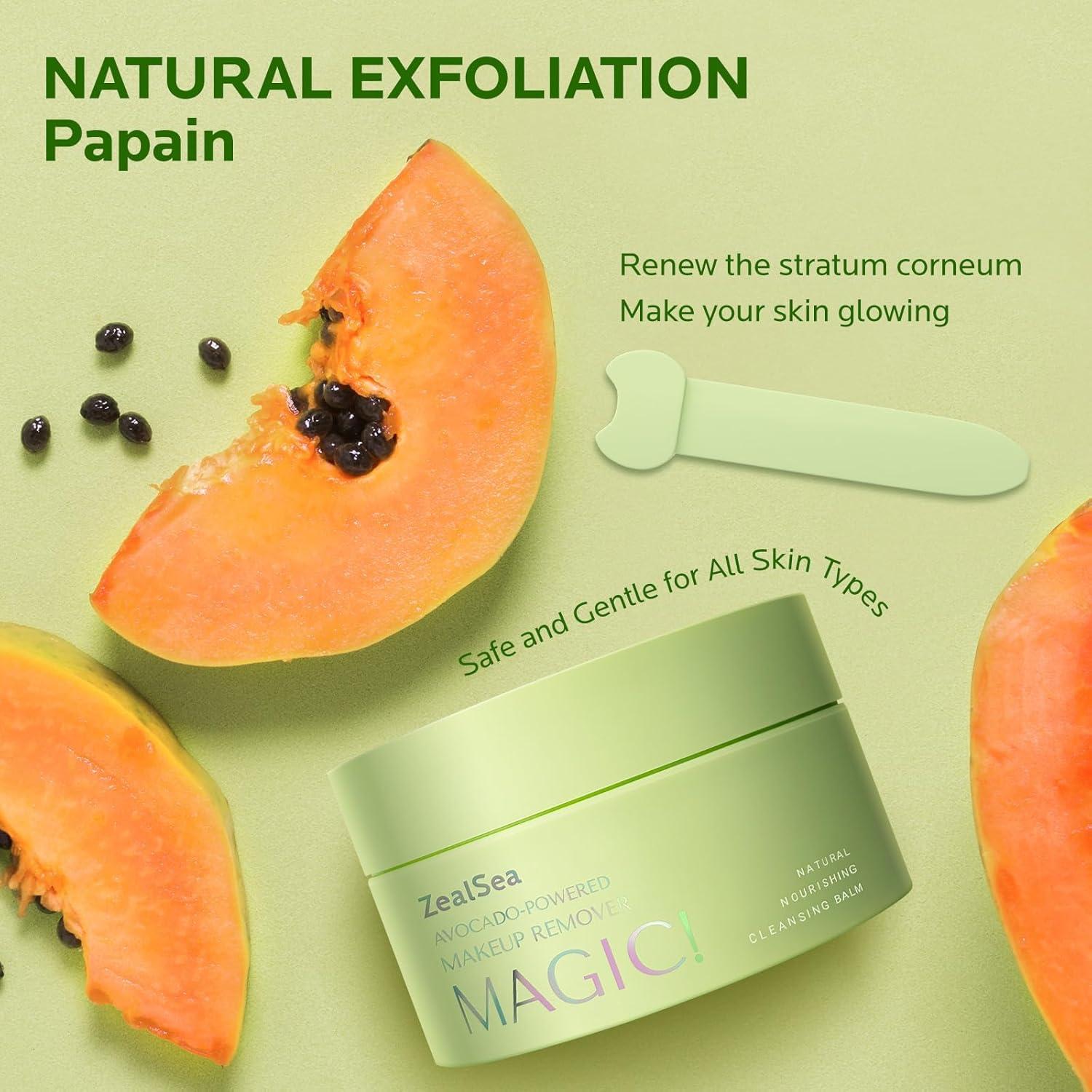 Bálsamo Desmaquillante ZealSea 99.22 g - Limpiador Facial Suave