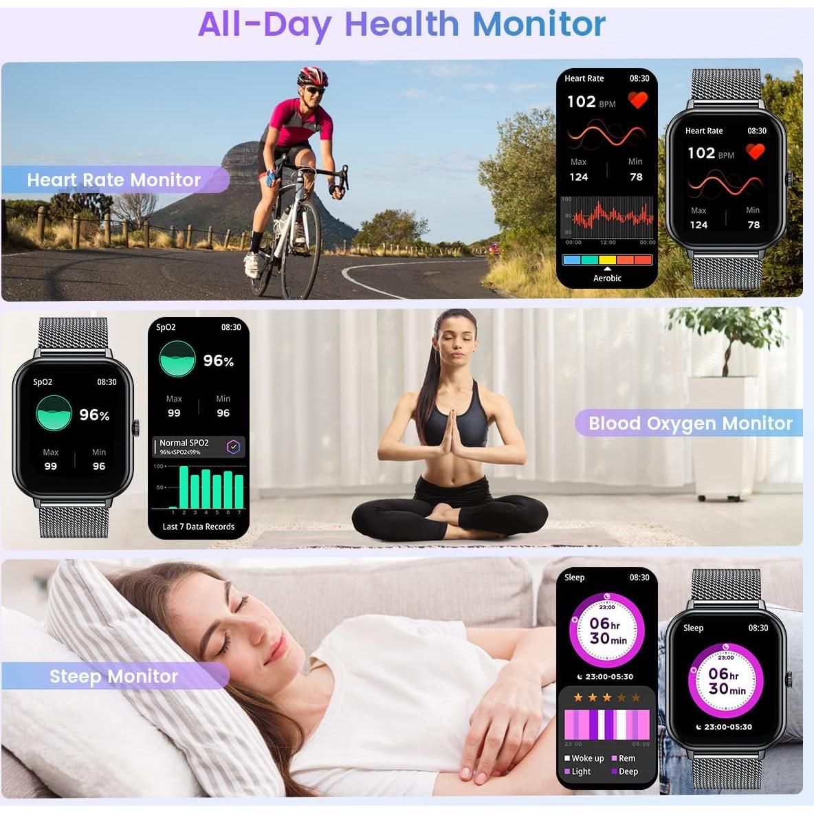 Reloj Inteligente Taopon 1.83" Fitness Bluetooth IP67