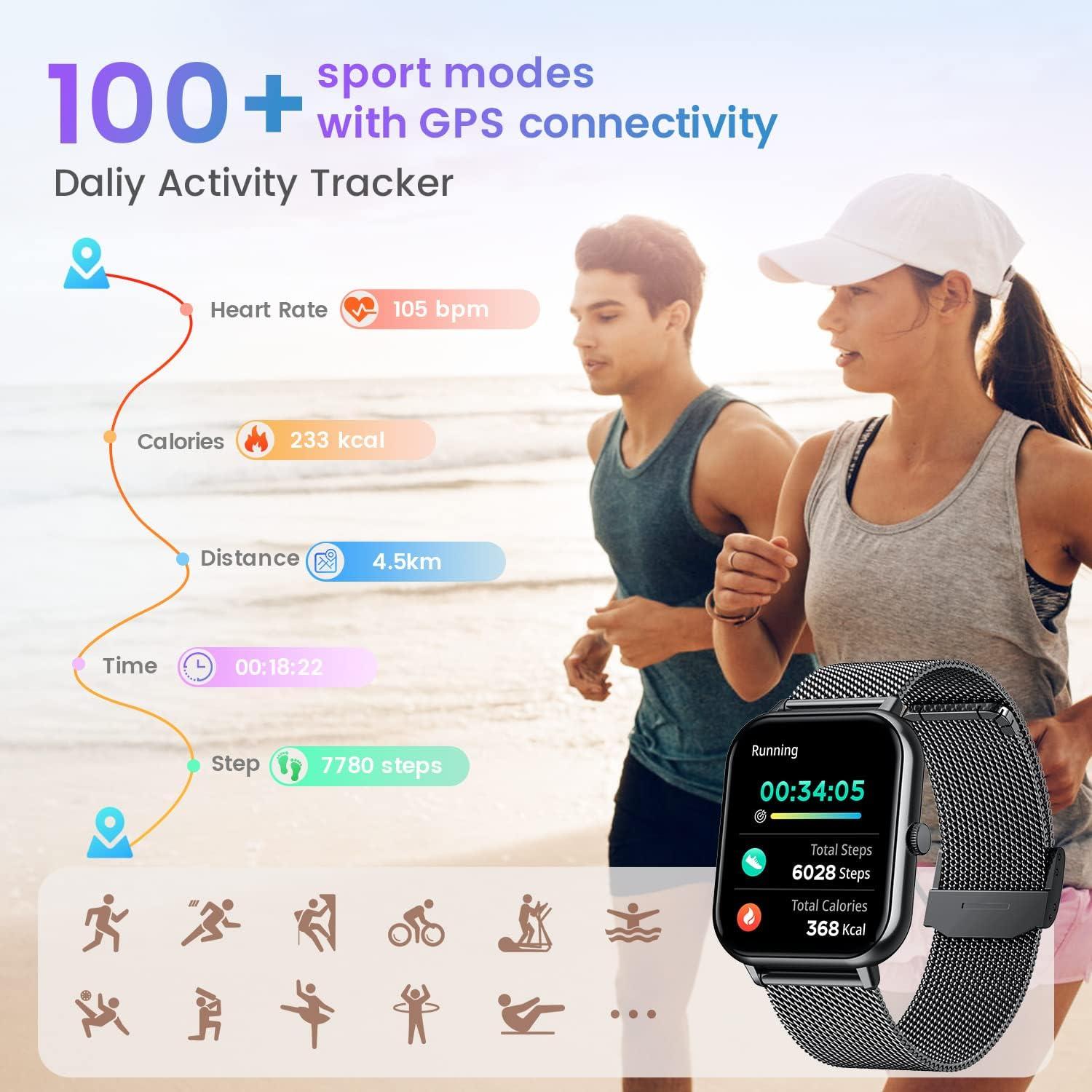 Reloj Inteligente Taopon 1.83" Fitness Bluetooth IP67